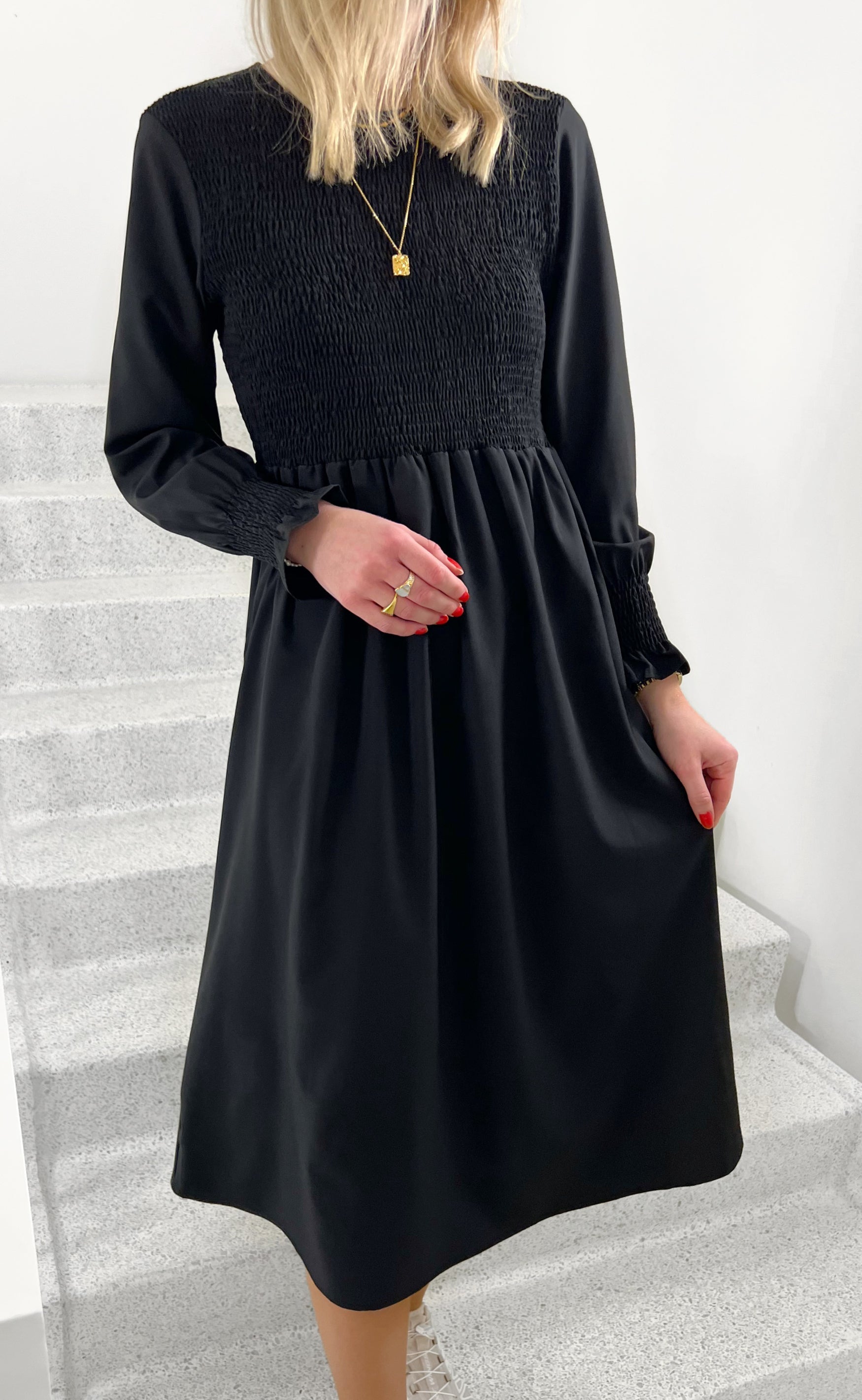 INA Copenhagen Kjole - Veronica - Black