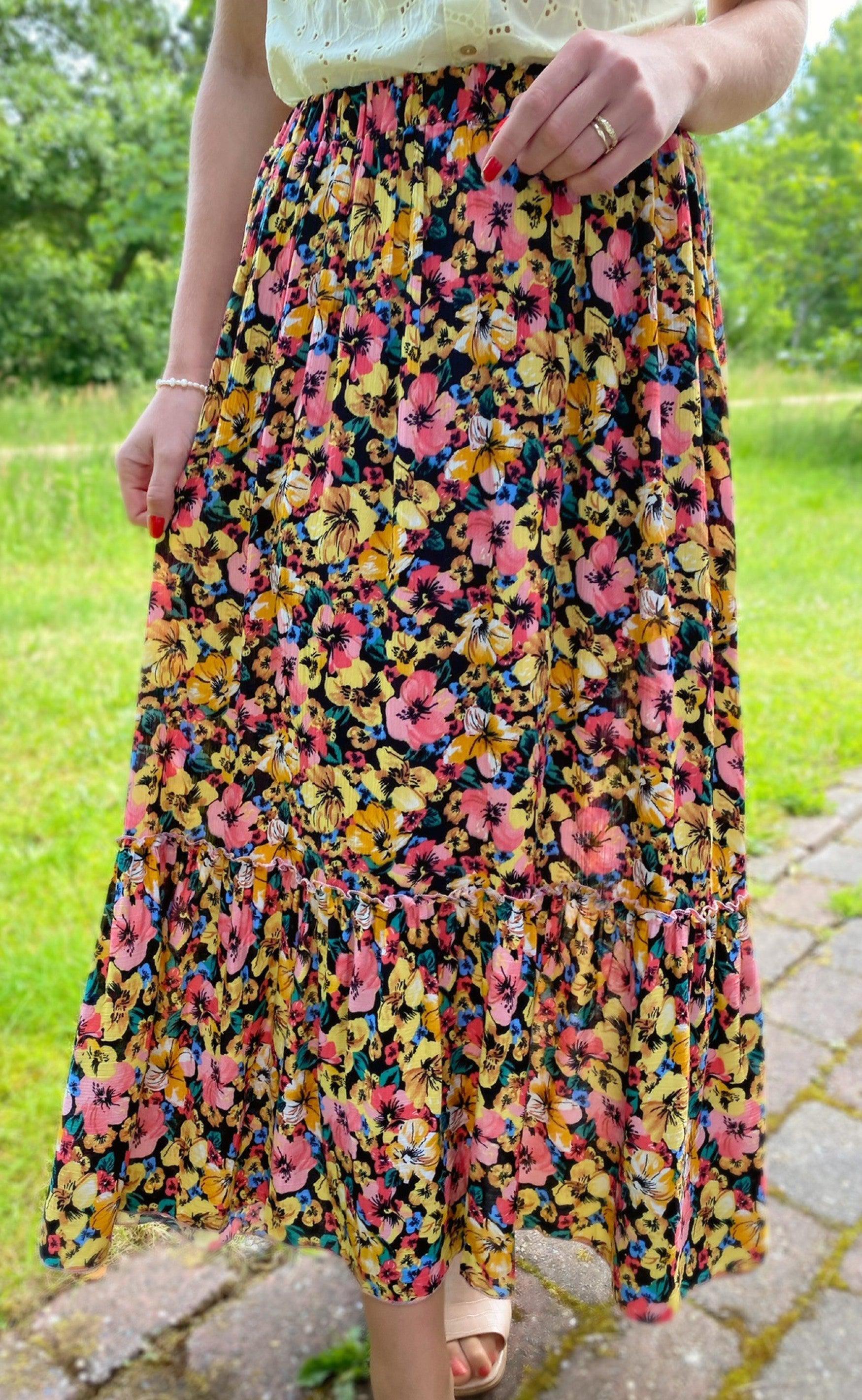 INA Copenhagen Nederdel - Hanna - Flower Garden