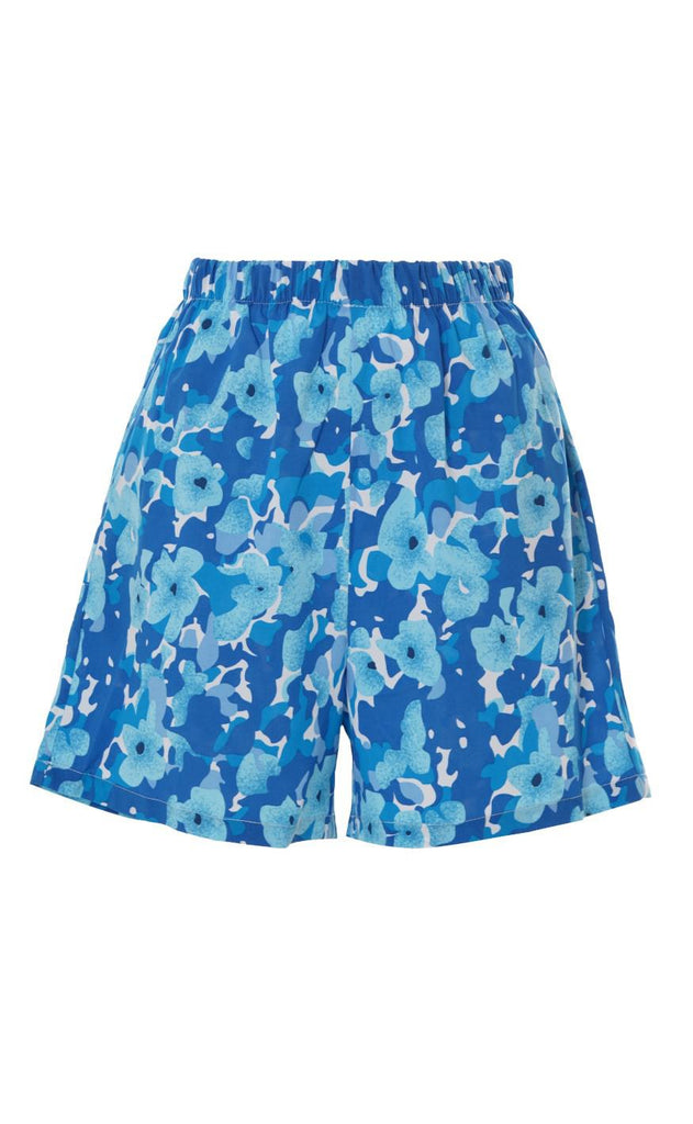 INA Copenhagen Shorts - Amelia - Blue Flower