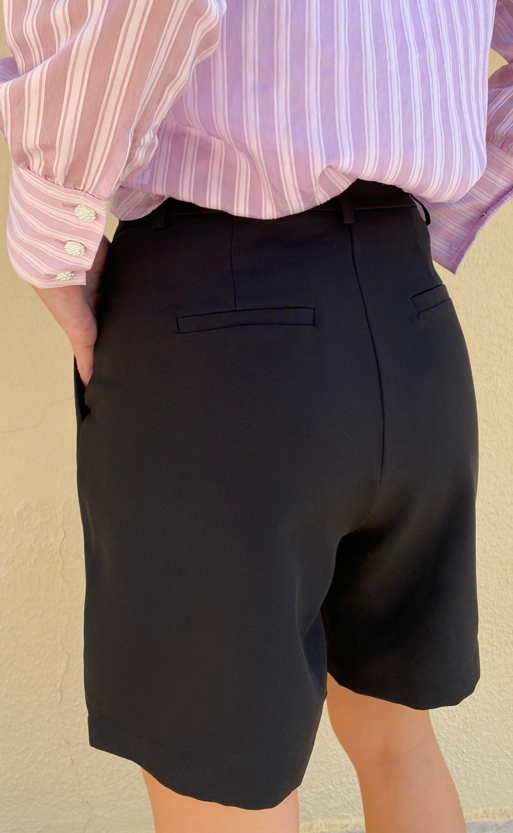 INA Copenhagen Shorts - Mai - Black