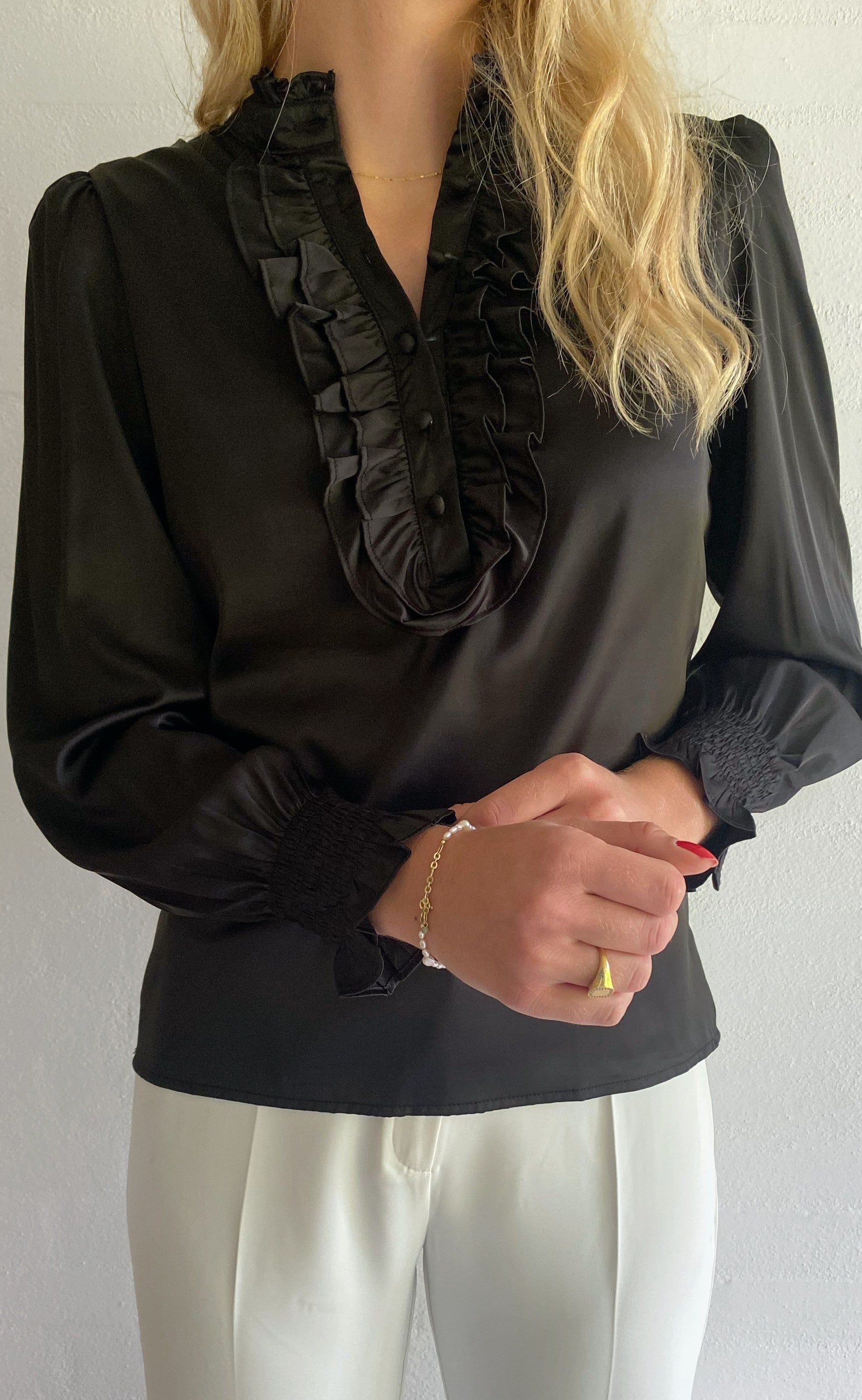 INA Copenhagen Skjorte - Cami - Black