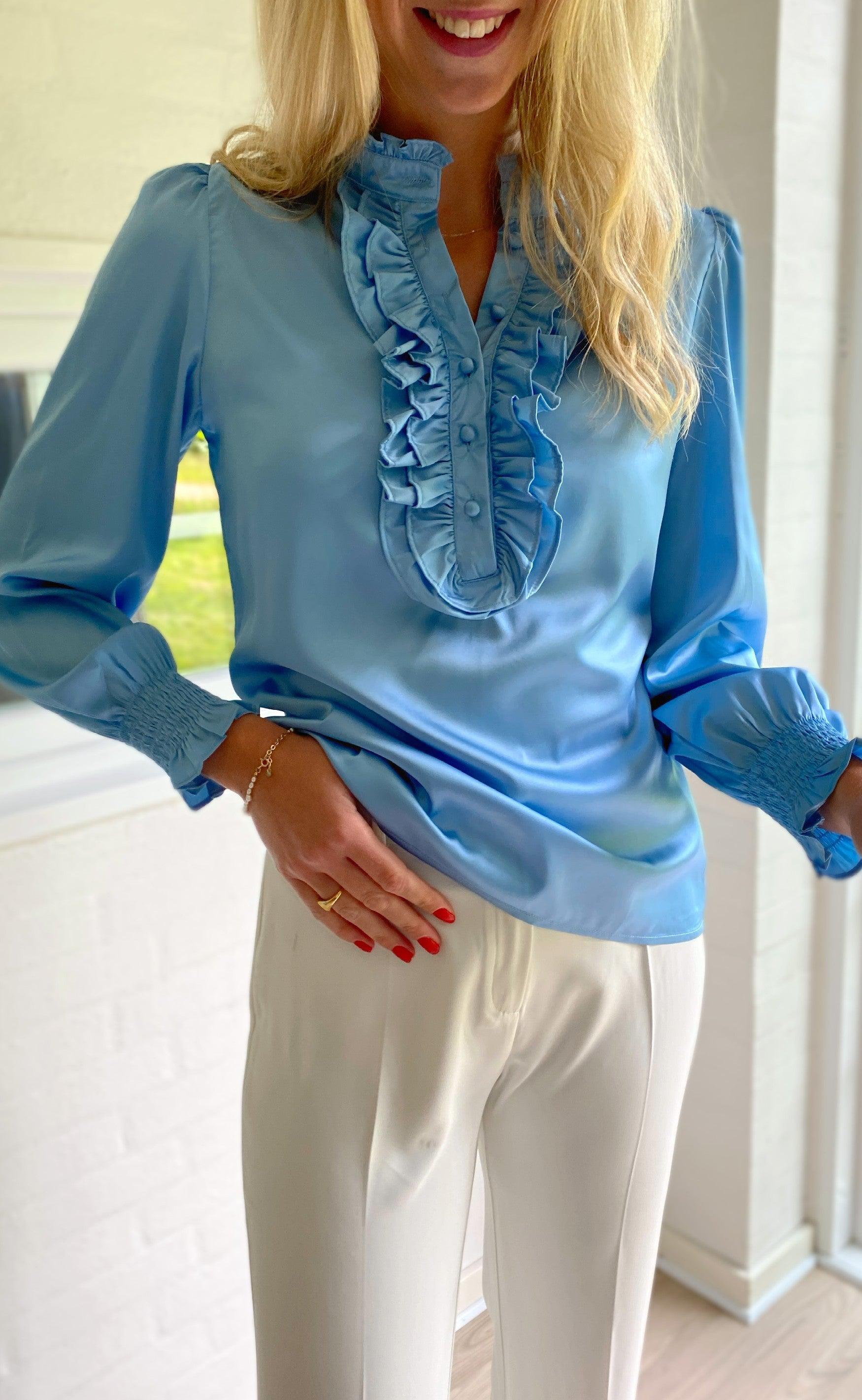 INA Copenhagen Skjorte - Cami - Light Blue
