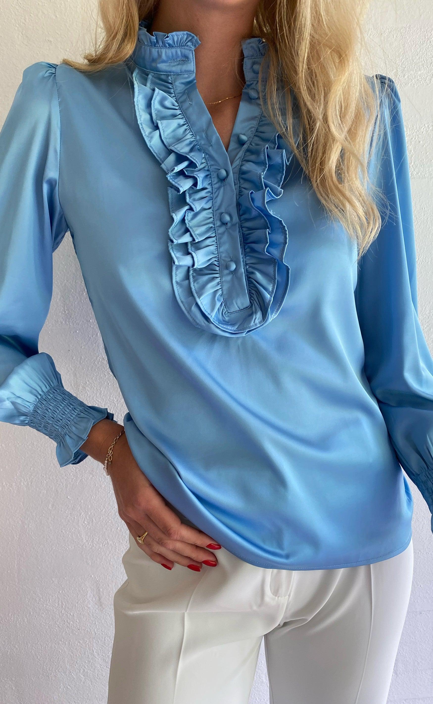 INA Copenhagen Skjorte - Cami - Light Blue