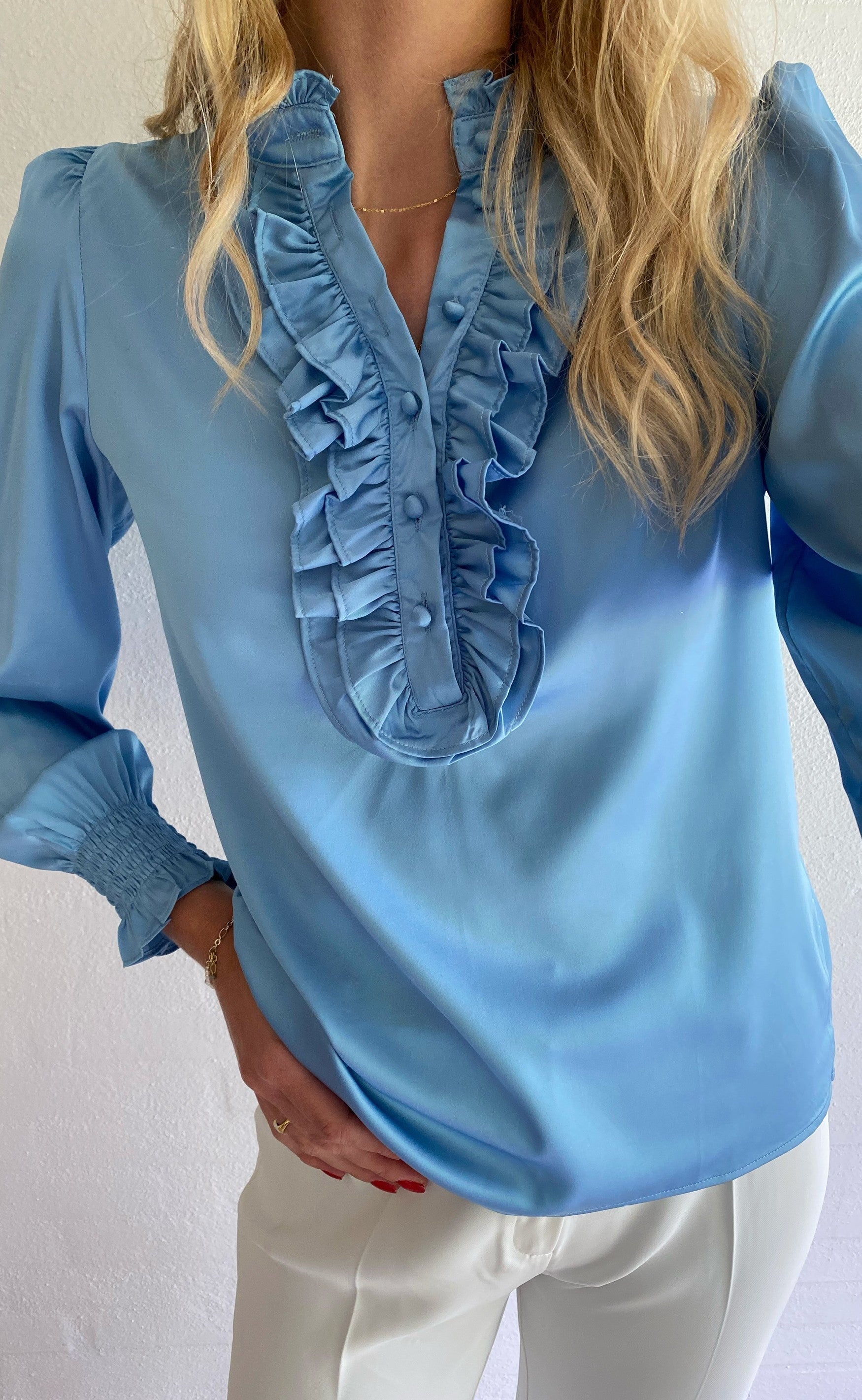 INA Copenhagen Skjorte - Cami - Light Blue