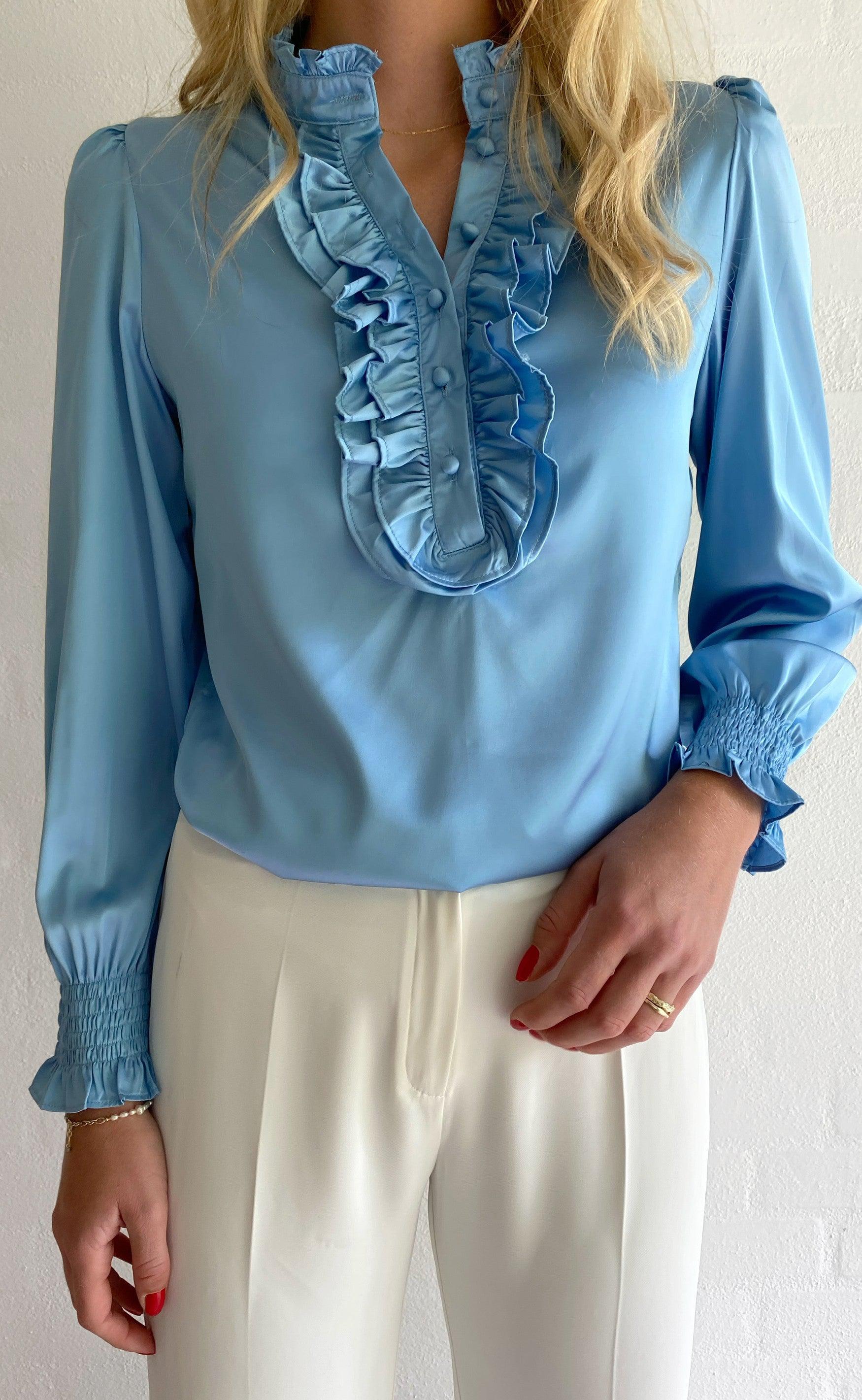 INA Copenhagen Skjorte - Cami - Light Blue