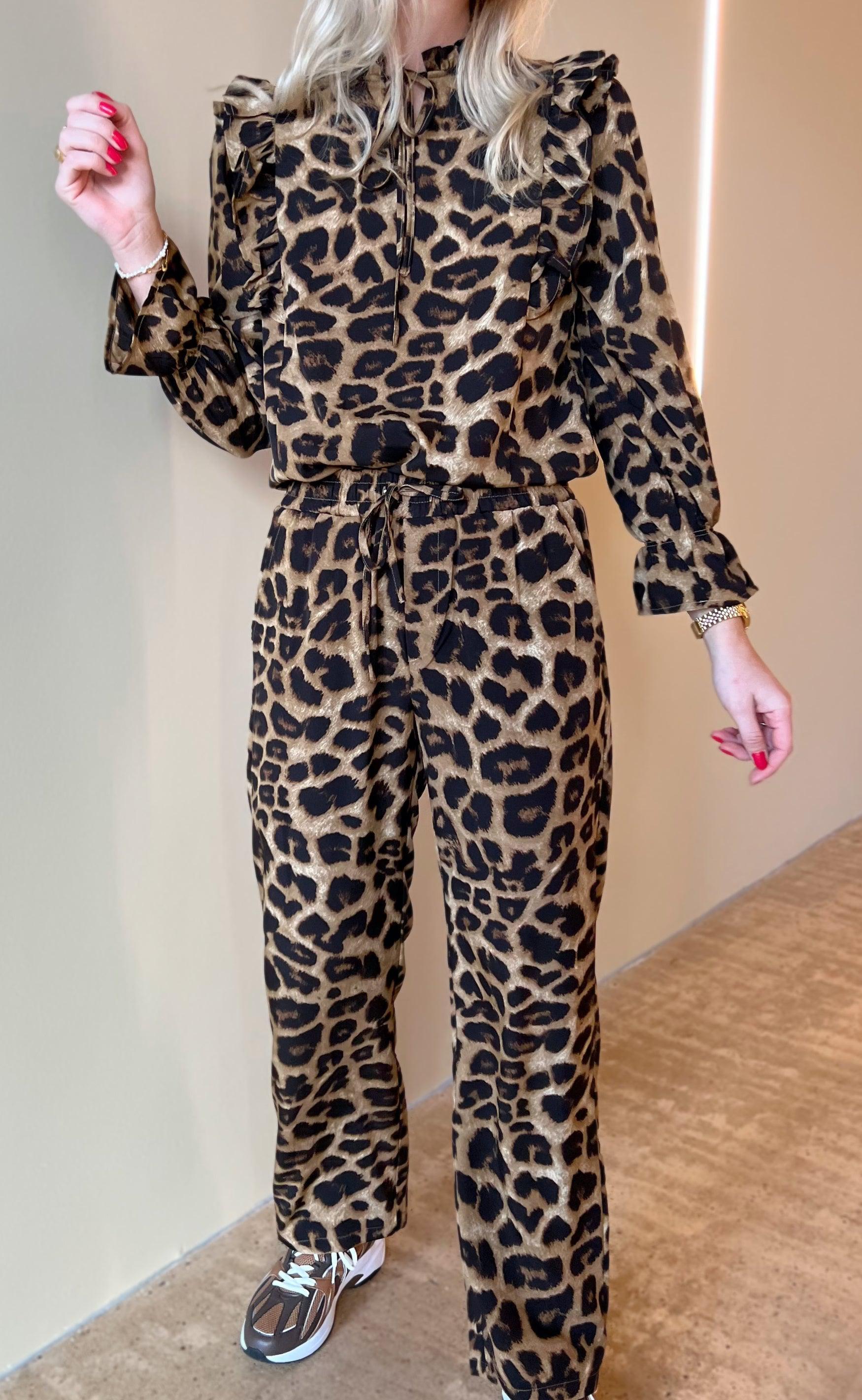 INA Copenhagen Skjorte - Julia - Leopard