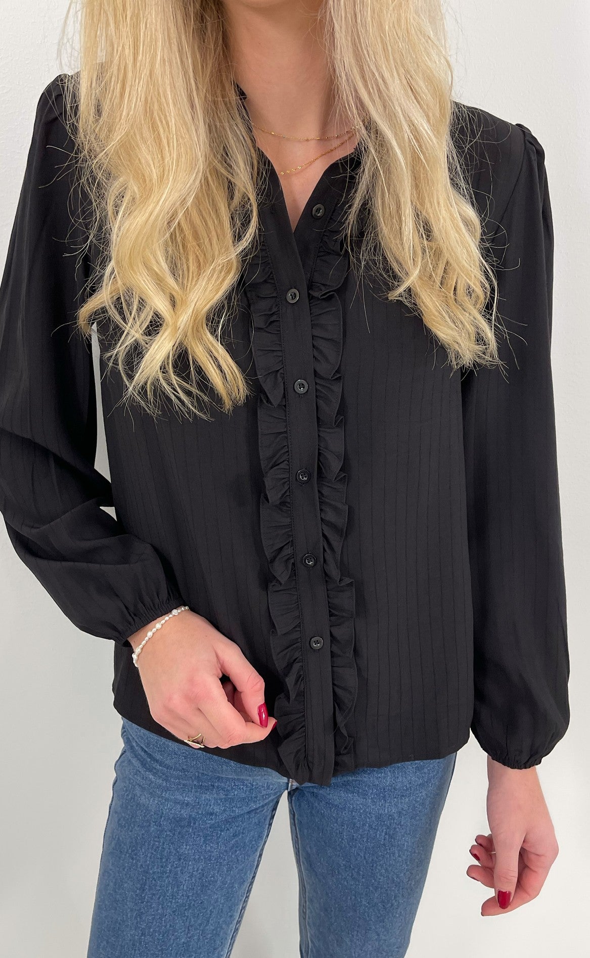 INA Copenhagen Skjorte - Luxi - Black