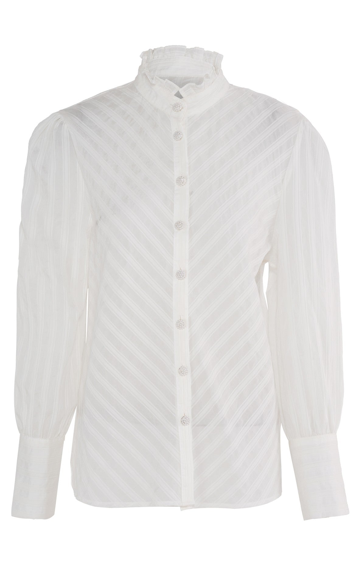 INA Copenhagen Skjorte - Sophia - White Striped