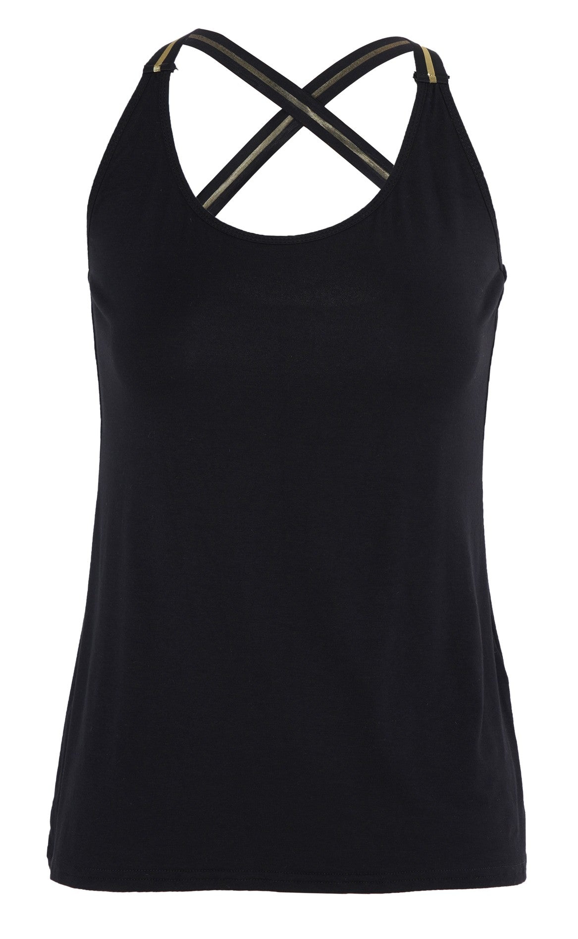 INA Copenhagen Top - Cindi - Black