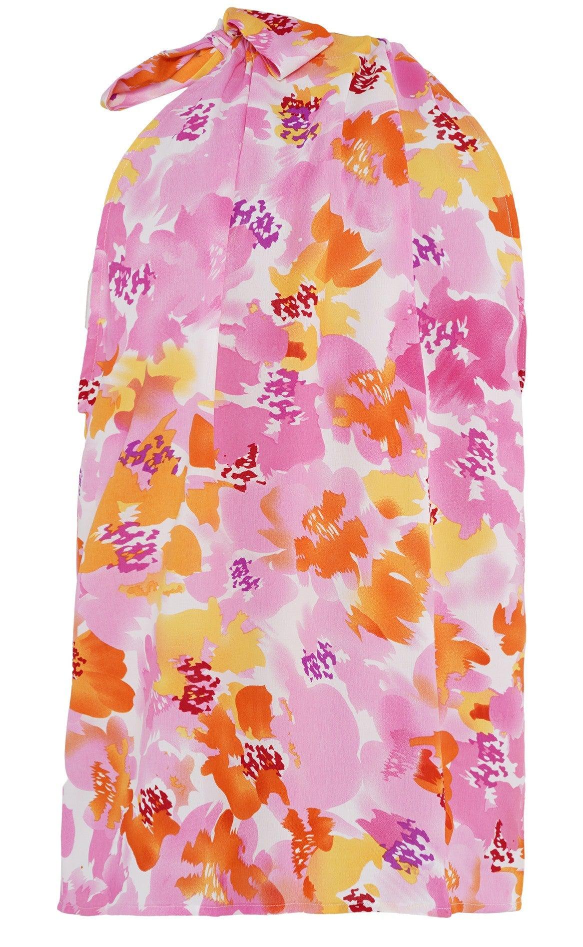 INA Copenhagen Top - Karo - Tropical Flowers