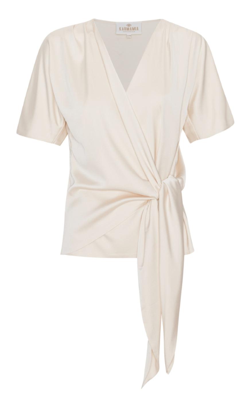 Karmamia Copenhagen Bluse - Dagmar - Ivory