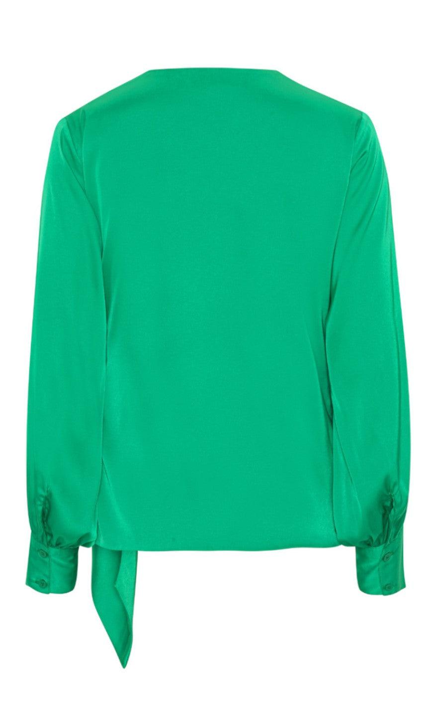 Karmamia Copenhagen Bluse - Ines - Emerald