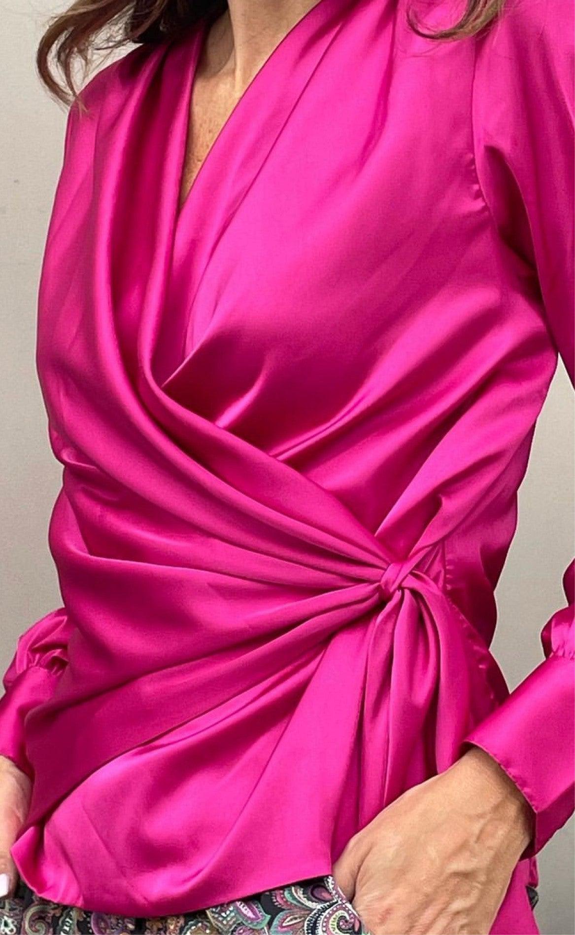 Karmamia Copenhagen Bluse - Ines - Rose Violet