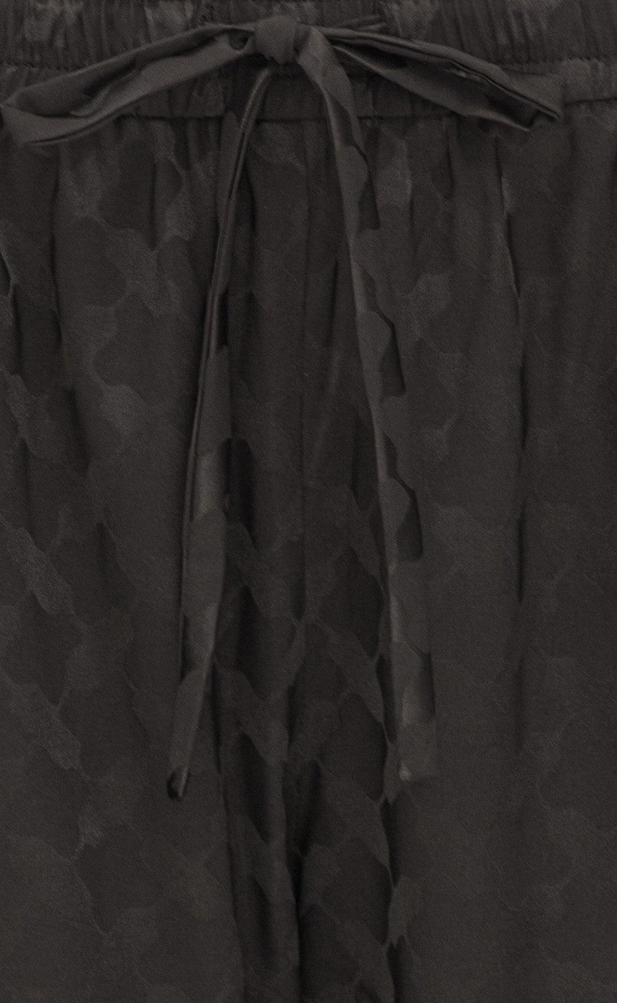 Karmamia Copenhagen Bukser - Cora - Black Keffiyeh Jacquard