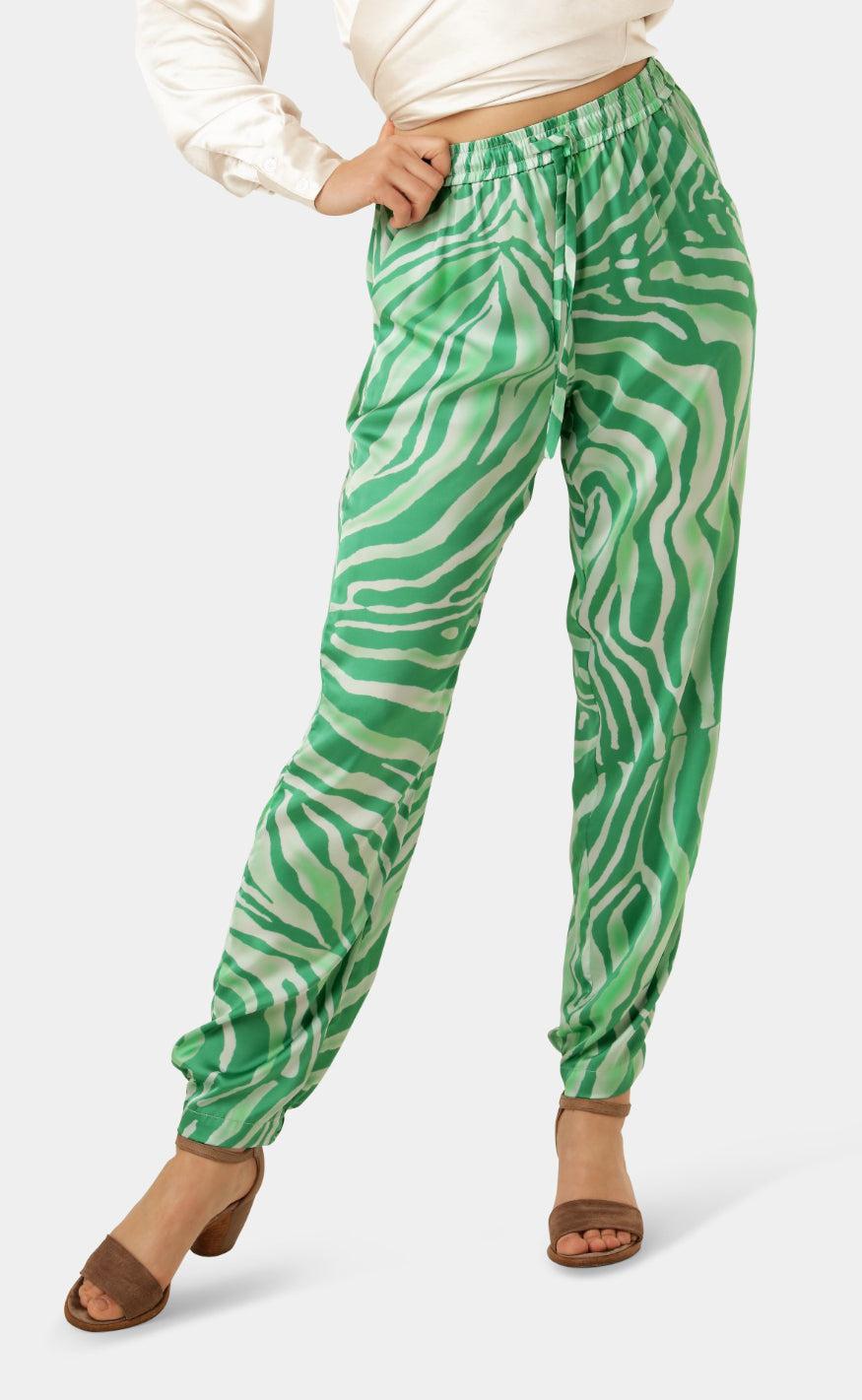 Karmamia Copenhagen Bukser - Cora - Green Tiger