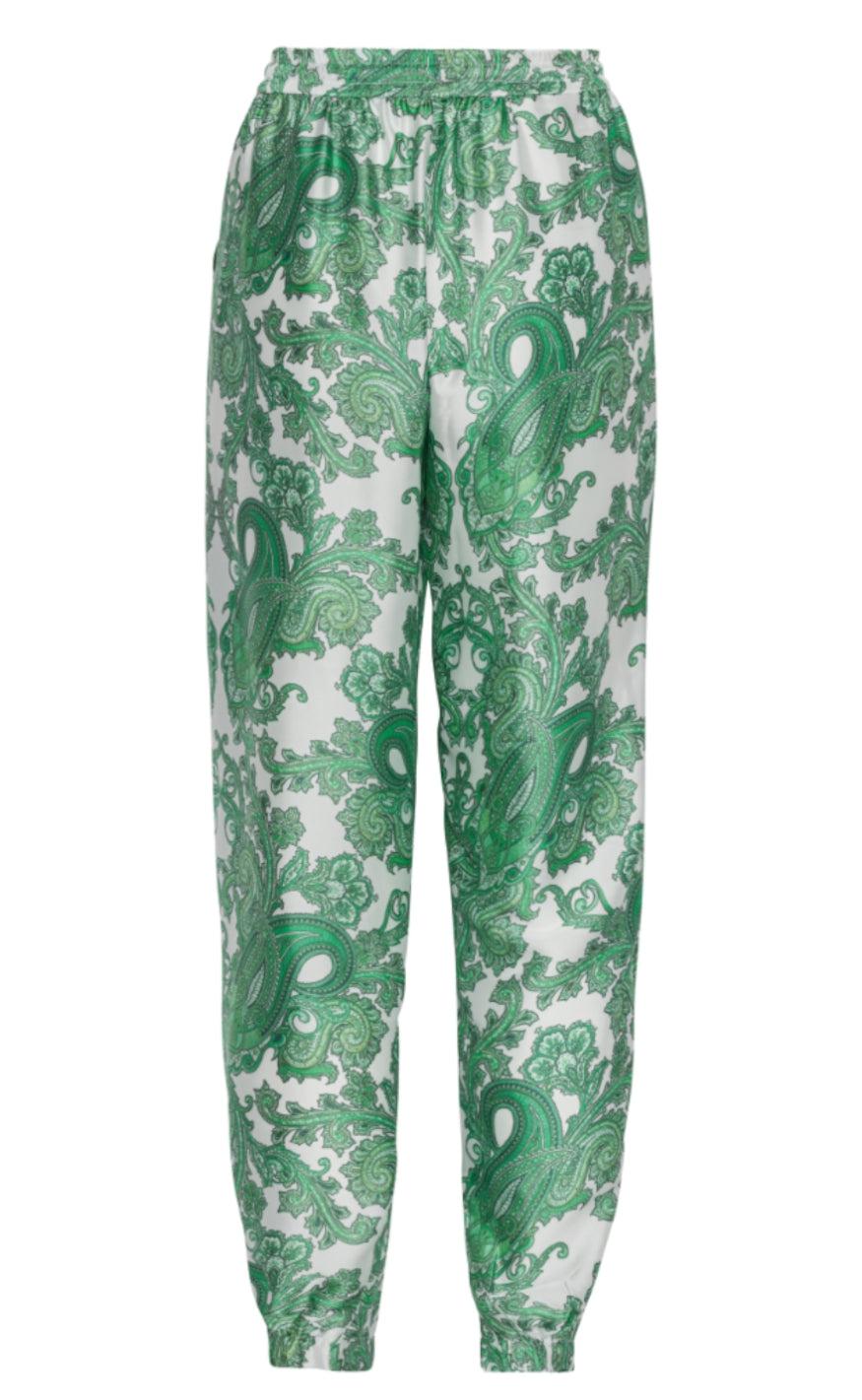 Karmamia Copenhagen Bukser - Cora - Paisley Green