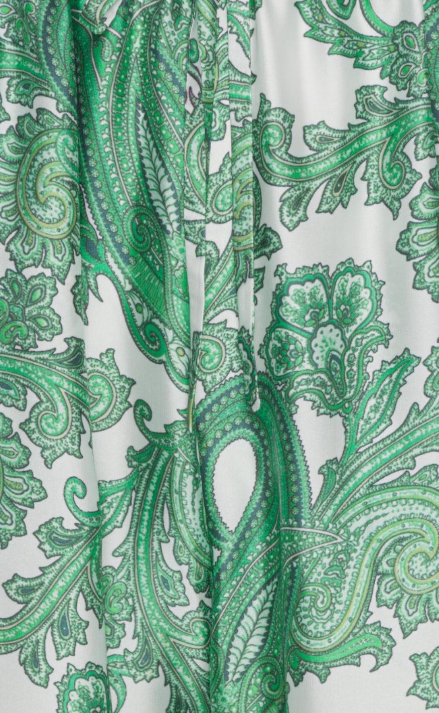 Karmamia Copenhagen Bukser - Cora - Paisley Green