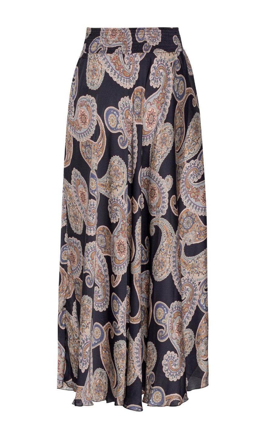 Karmamia Copenhagen Nederdel - Savannah - Blue Grand Paisley