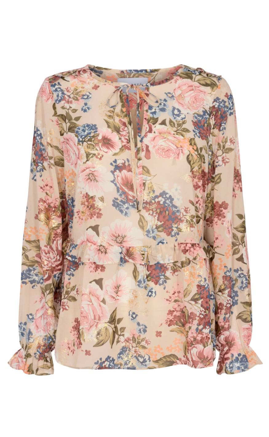 Liberte Bluse - Martina - Sand Flower