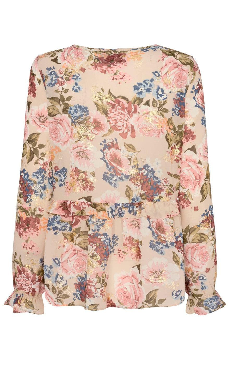 Liberte Bluse - Martina - Sand Flower