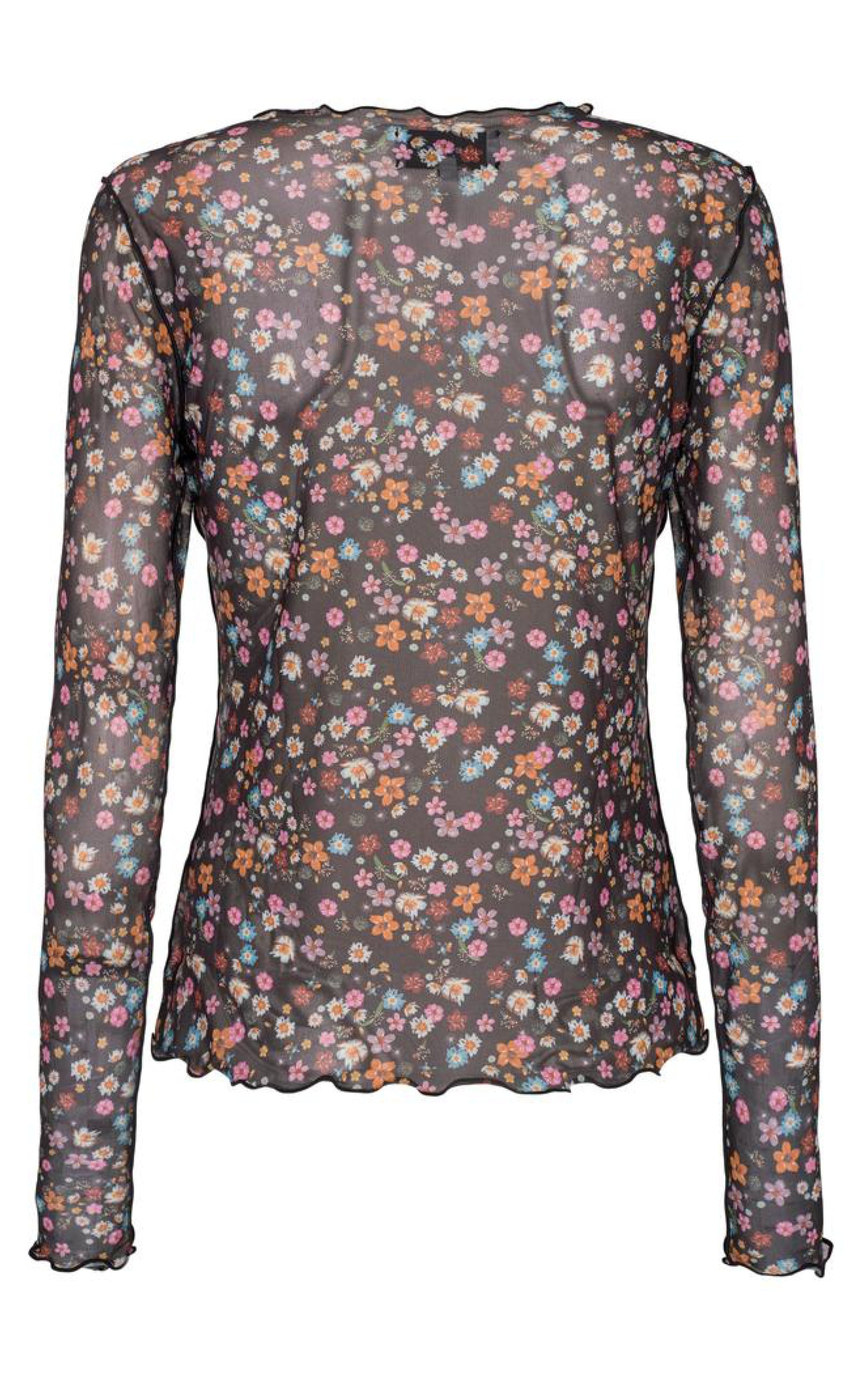 Liberte Bluse - Mesh - AW Flower