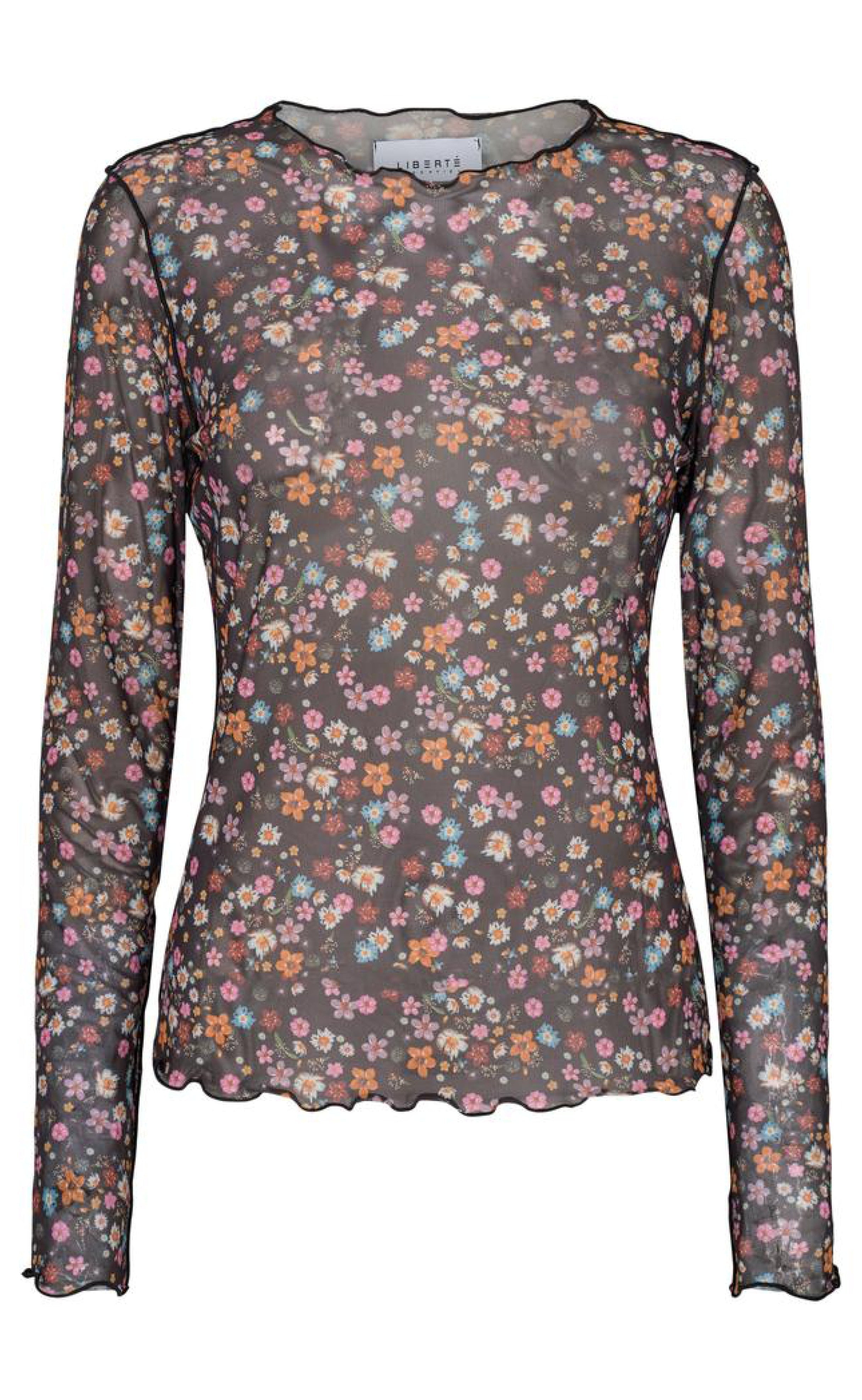 Liberte Bluse - Mesh - AW Flower