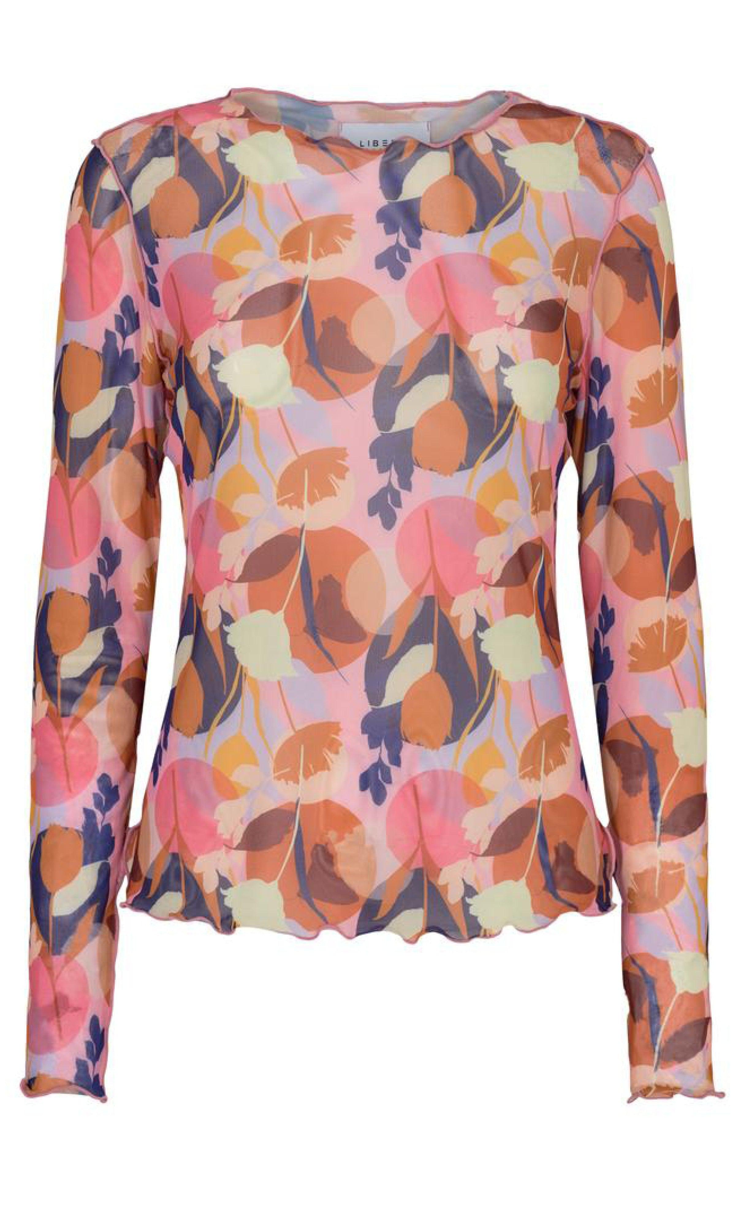 Liberte Bluse - Mesh - Dot Flower