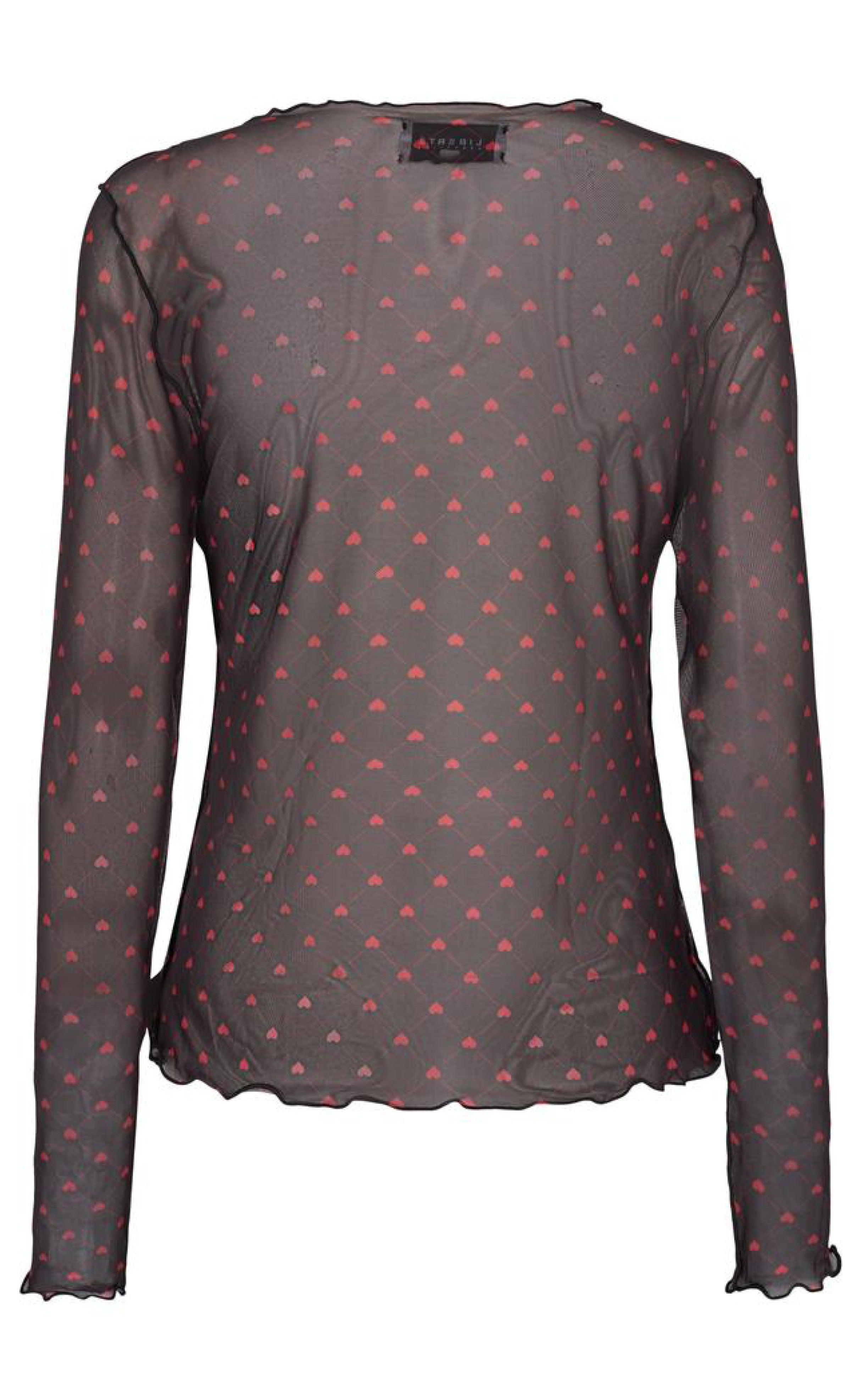 Liberte Bluse - Mesh - Heart Checks