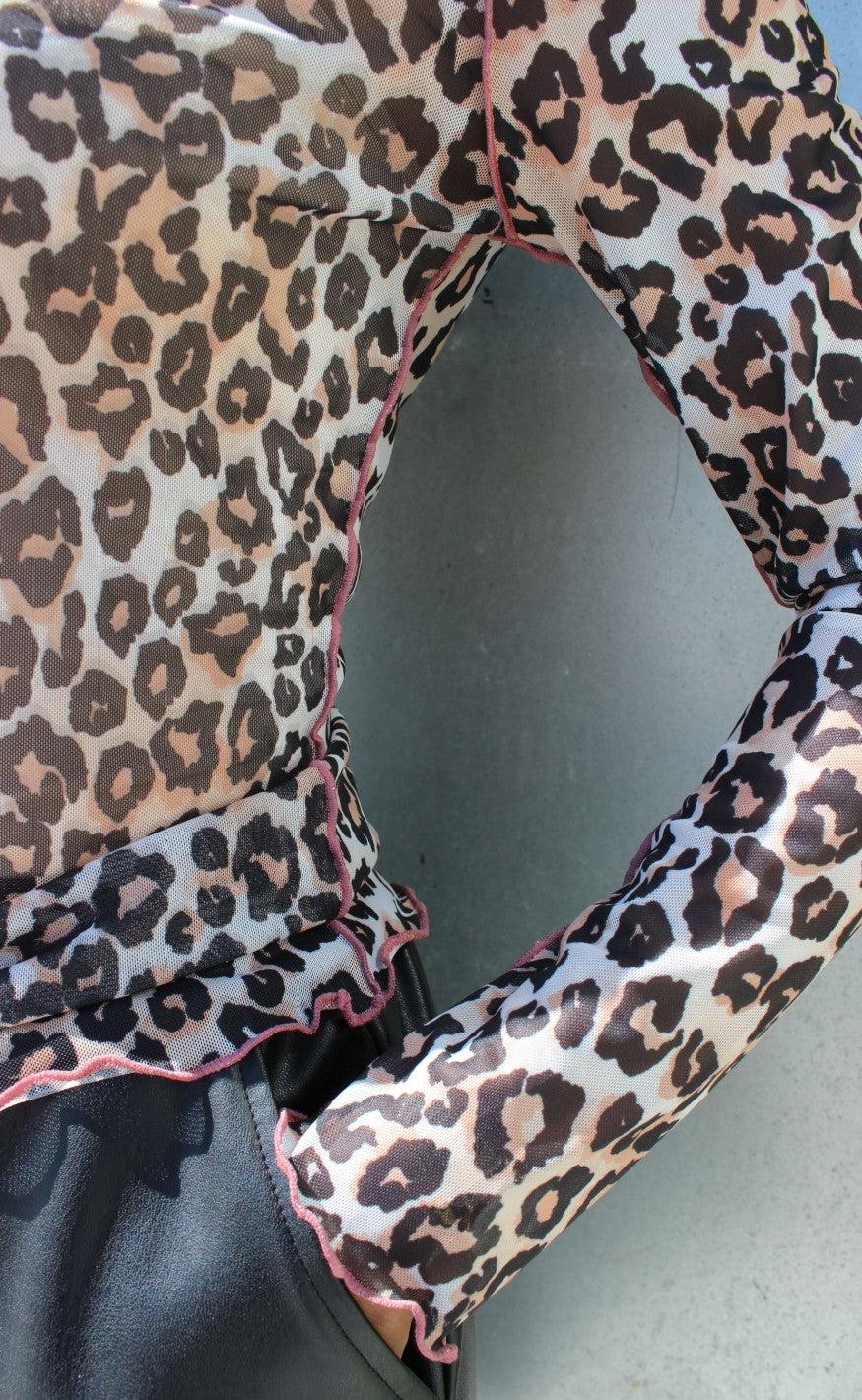 Liberte Bluse - Mesh - Leo