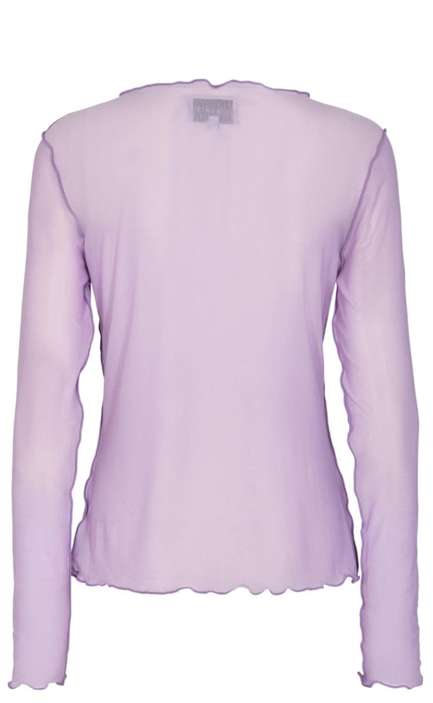 Liberte Bluse - Mesh - Light Purple