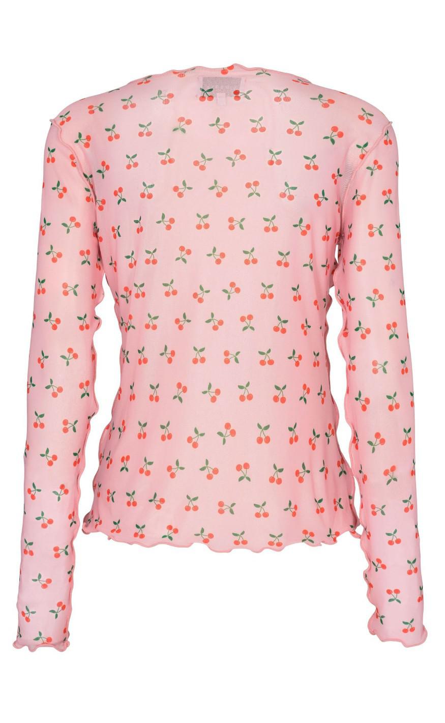 Liberte Bluse - Mesh - Rose Cherry