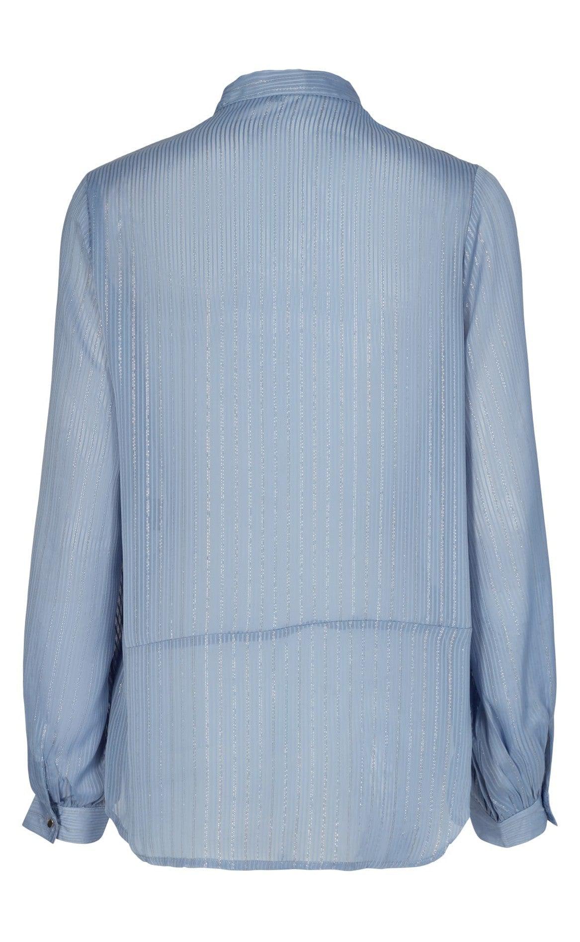Liberte Bluse - Rubina - Dusty Blue