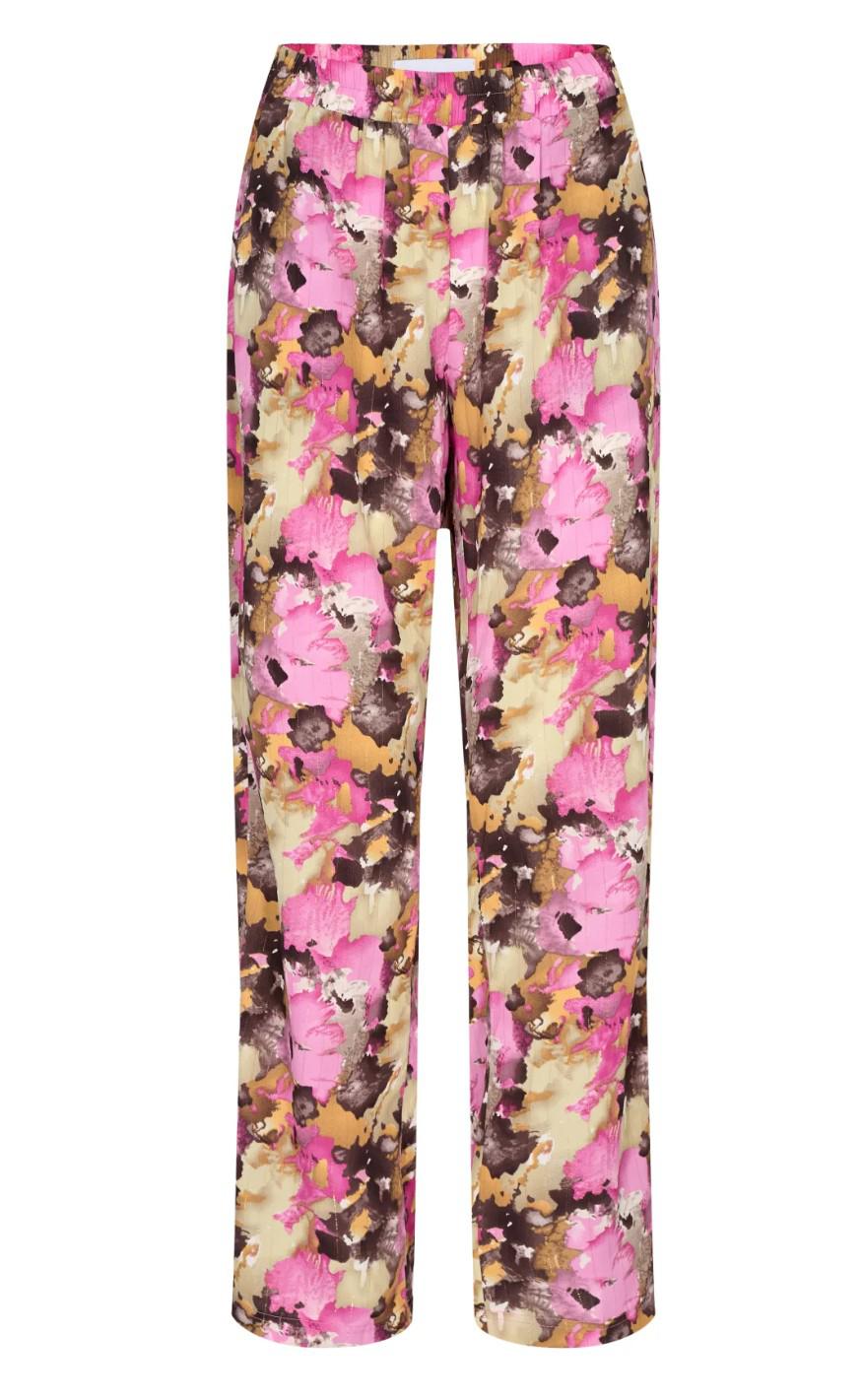 Liberte Bukser - Maggie - Pink Choco Print