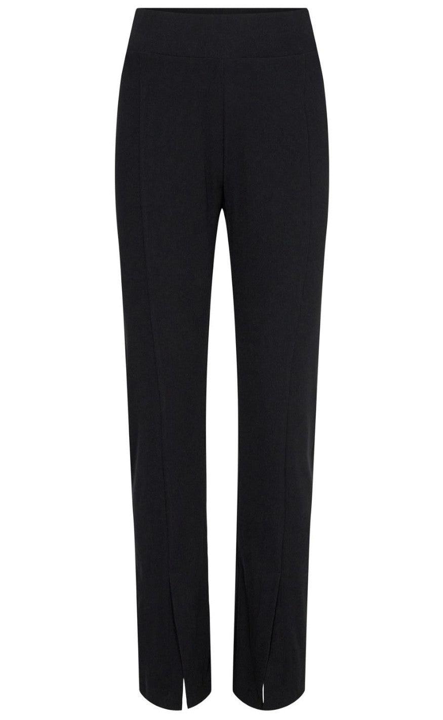 Liberte Bukser - Ribby - Black