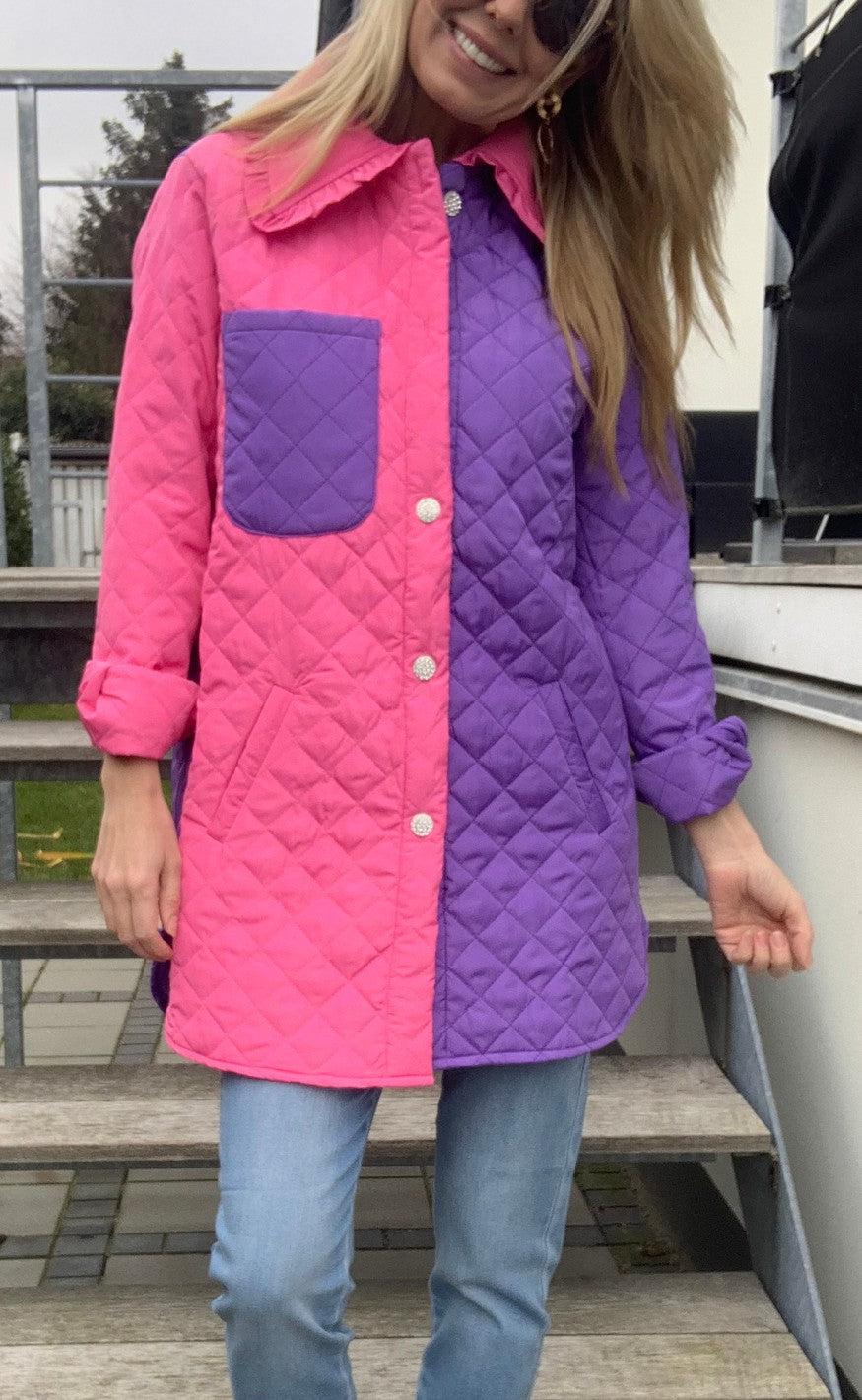 Liberte Jakke - Karen - Purple bubblegum