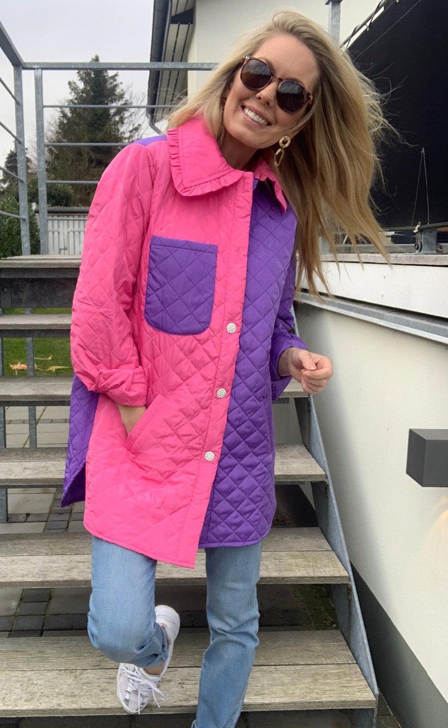 Liberte Jakke - Karen - Purple bubblegum