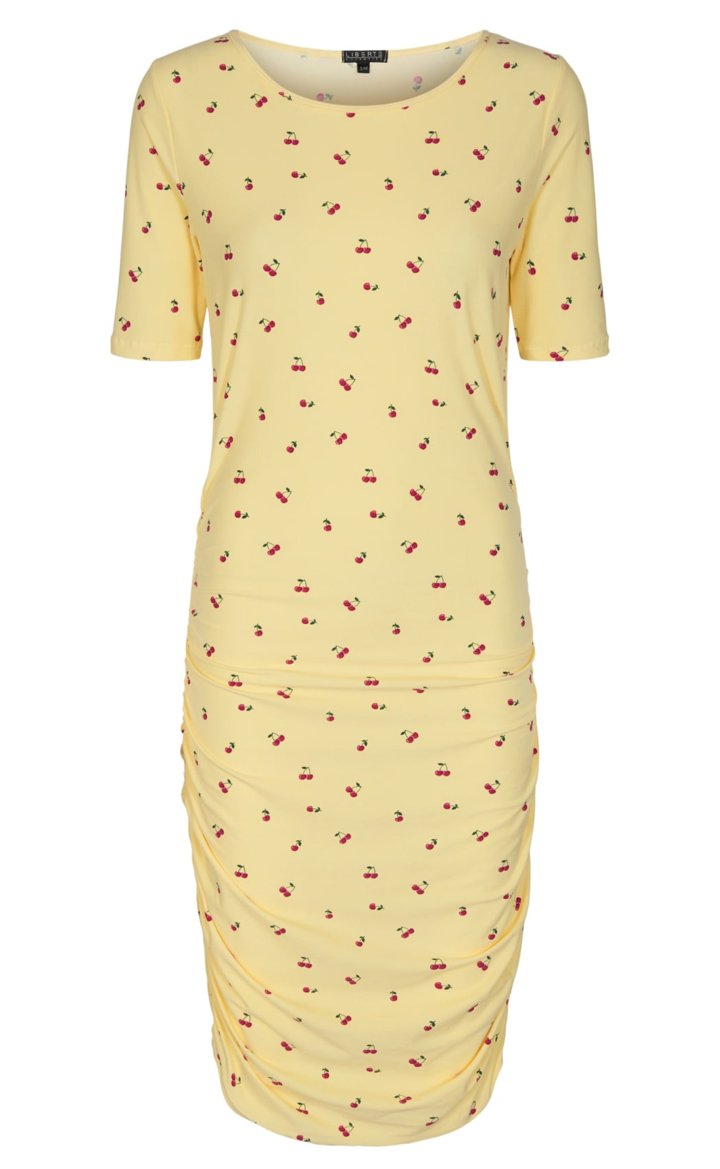 Liberte Kjole - Alma - Cherry Print