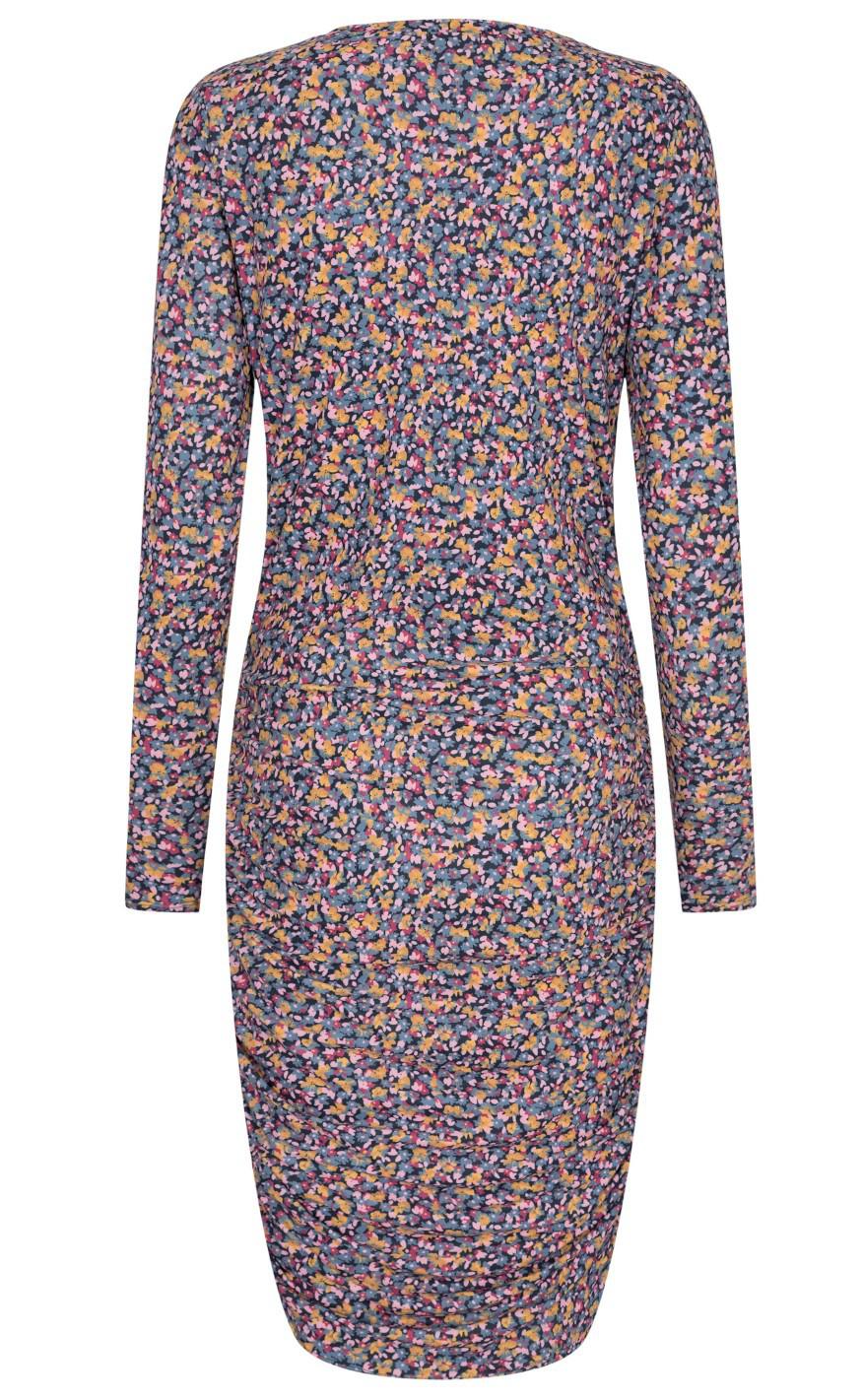 Liberte Kjole - Alma Long - Honey Gold Flower