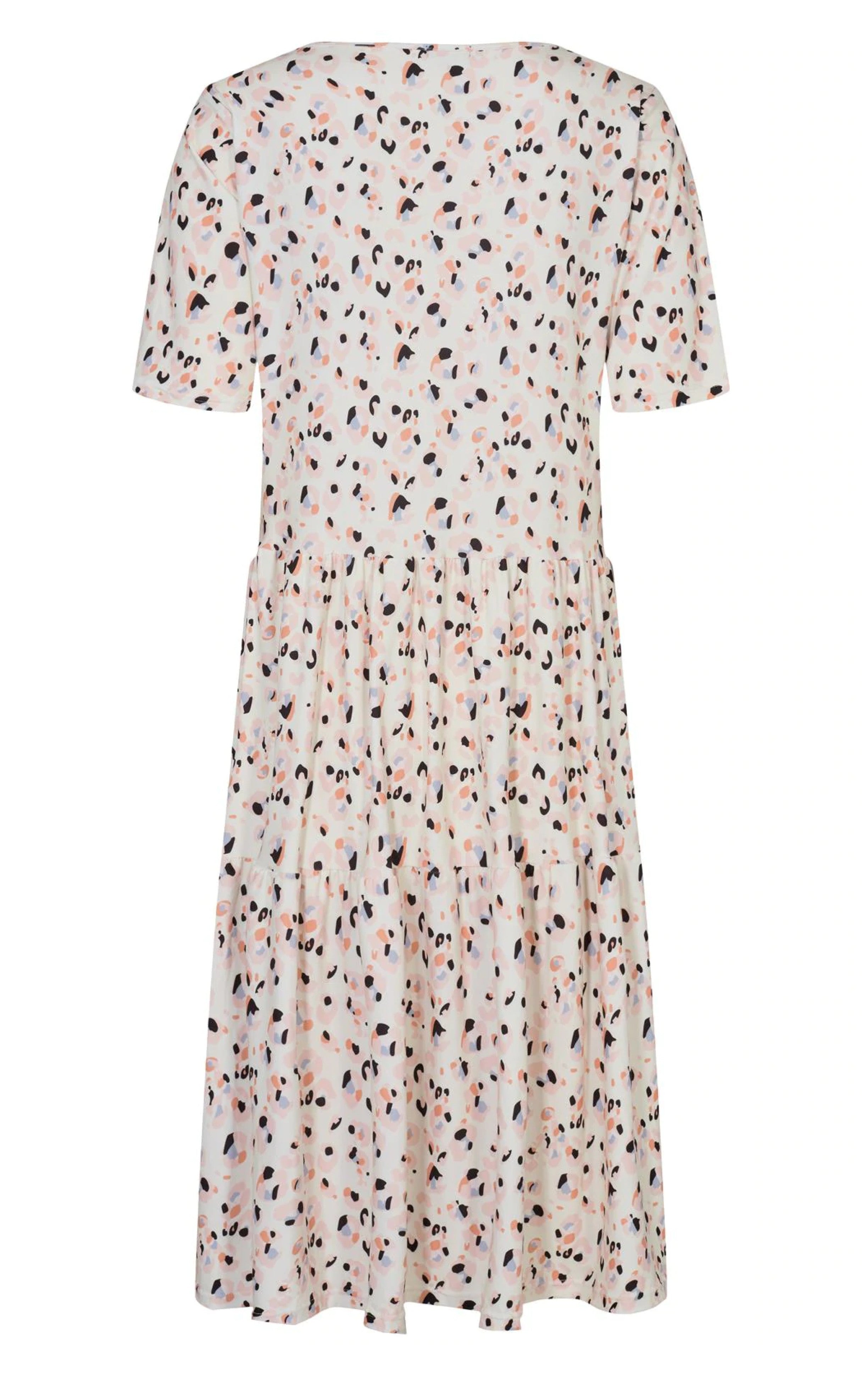 Liberte Kjole - Alma Short Loose - Pastel Leo