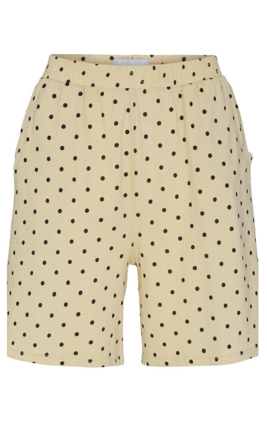 Liberte Shorts - Bailey - Yellow Black Dot