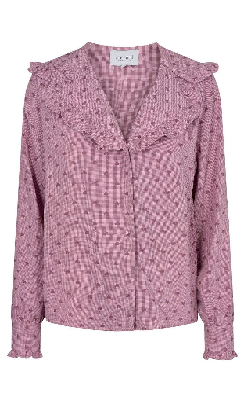 Liberte Skjorte - Dorit - Old Rose