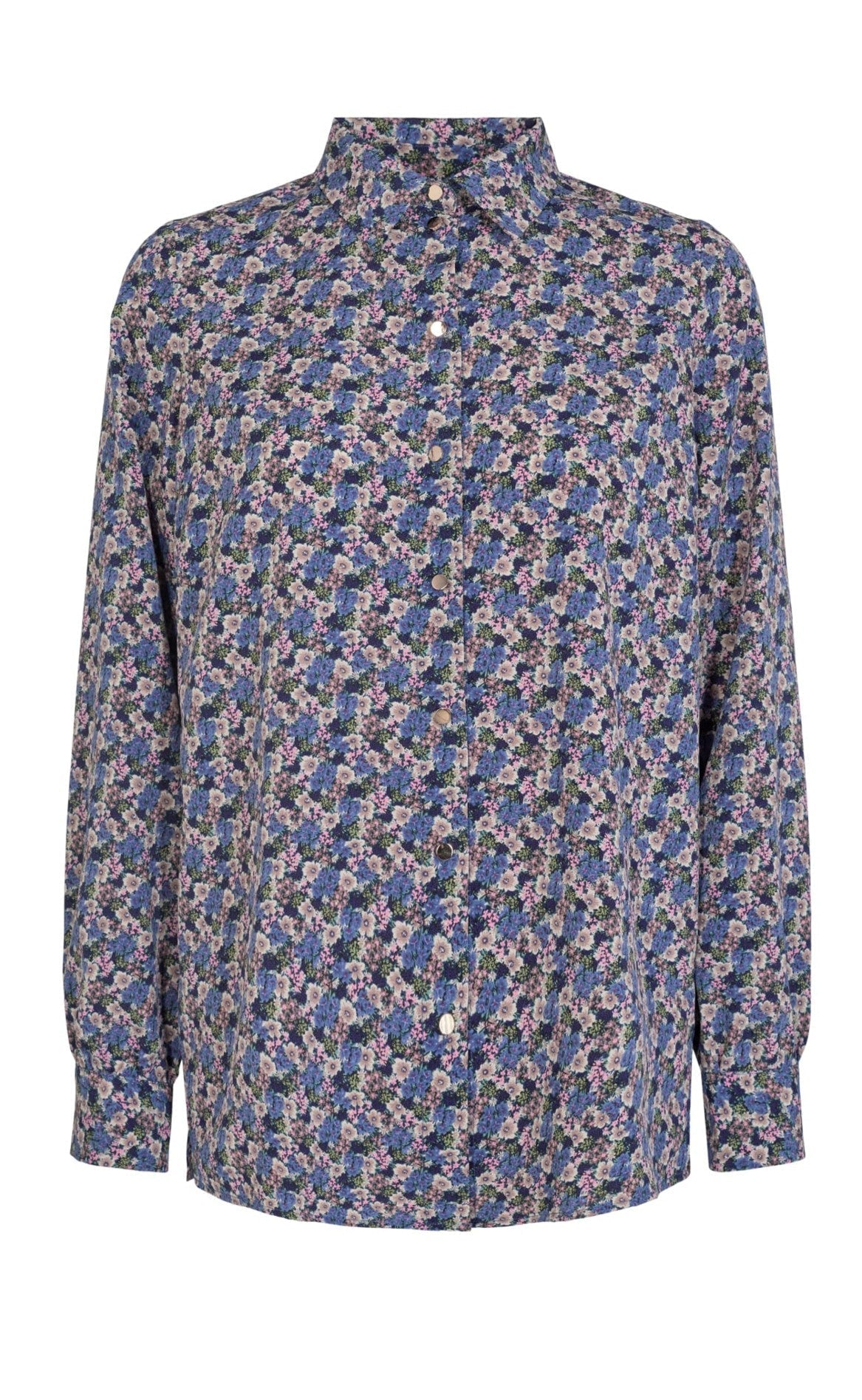 Liberte Skjorte - Manda - Navy Flower