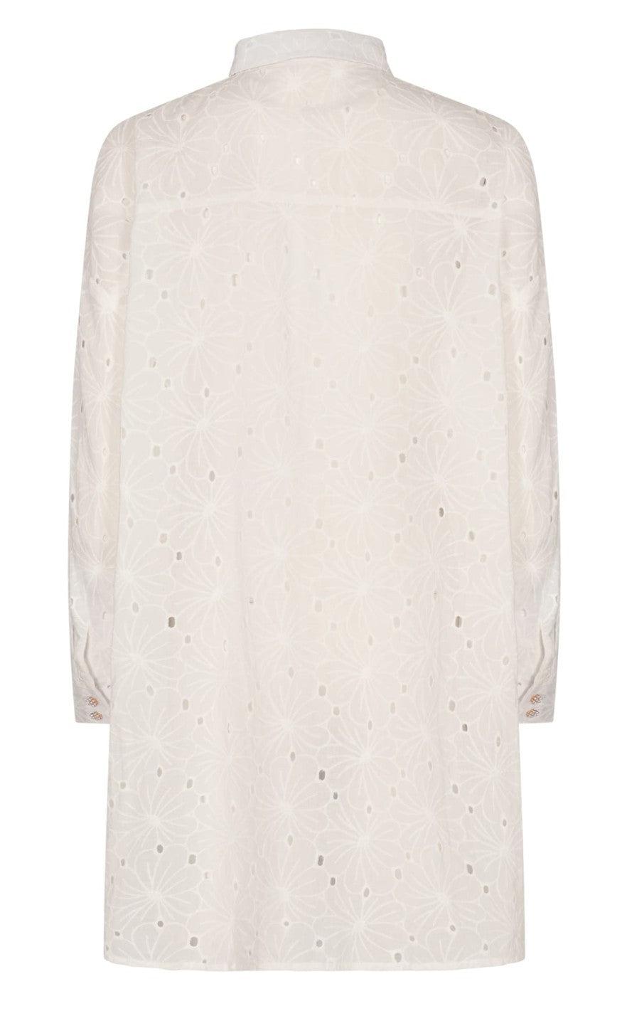 Liberte Skjorte - Susan - White Broidery Anglaise