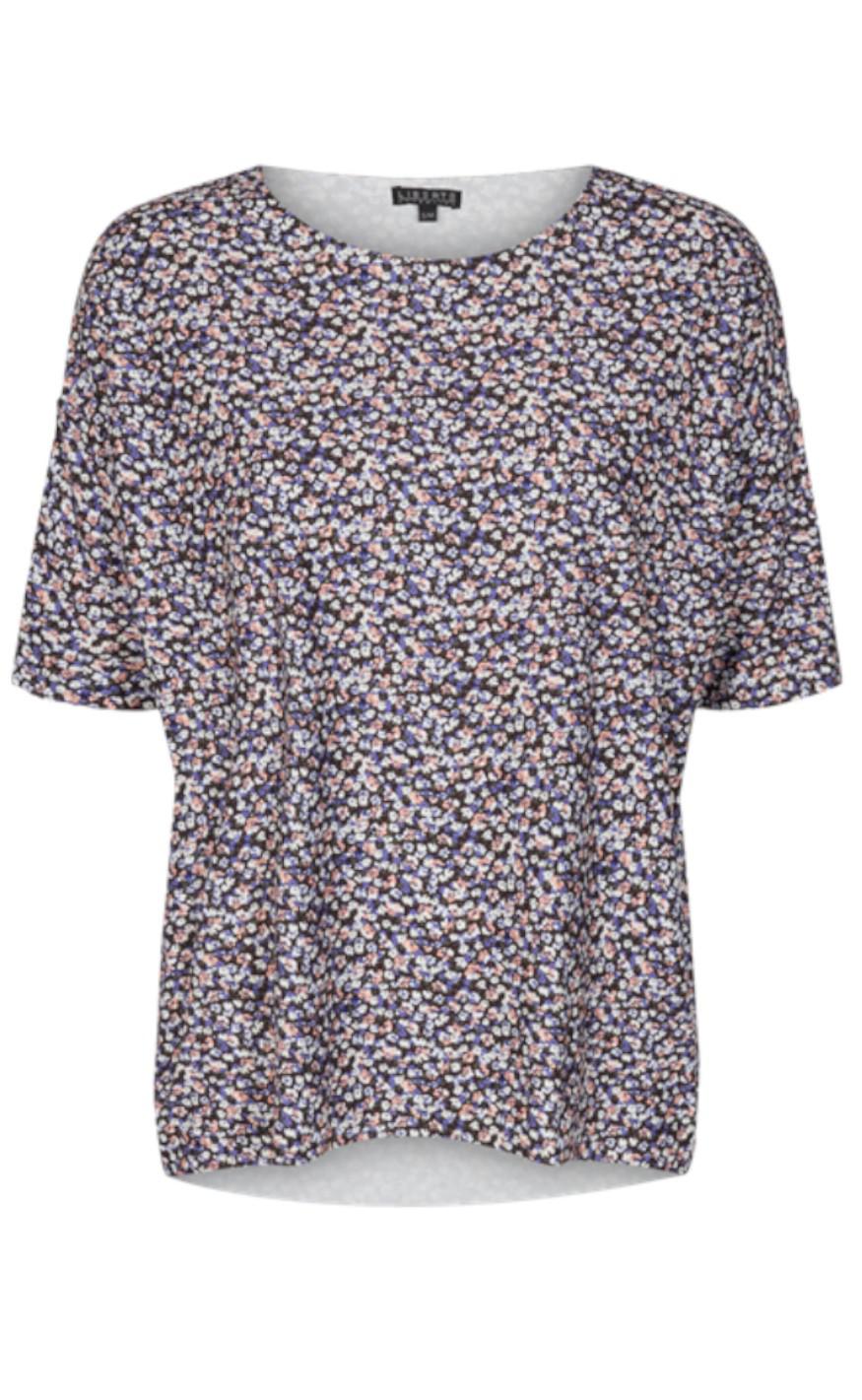 Liberte T-shirt - Alma - Purple Flower