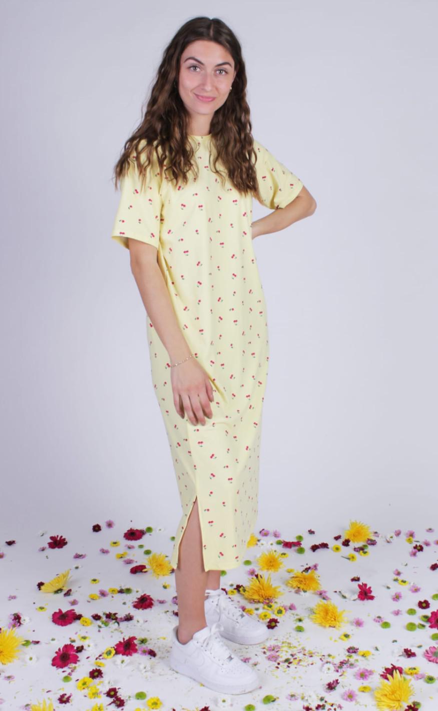 Liberte T-shirt Kjole - Alma - Cherry Print