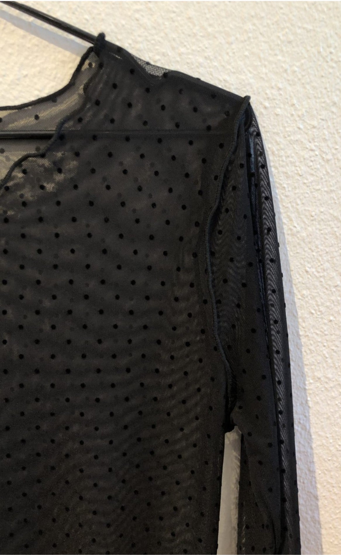 Liberte Top - Mesh - Black Dot