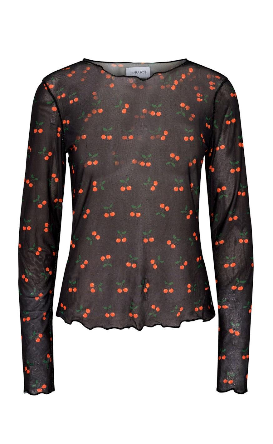 Liberte Top - Mesh - Orange Cherry