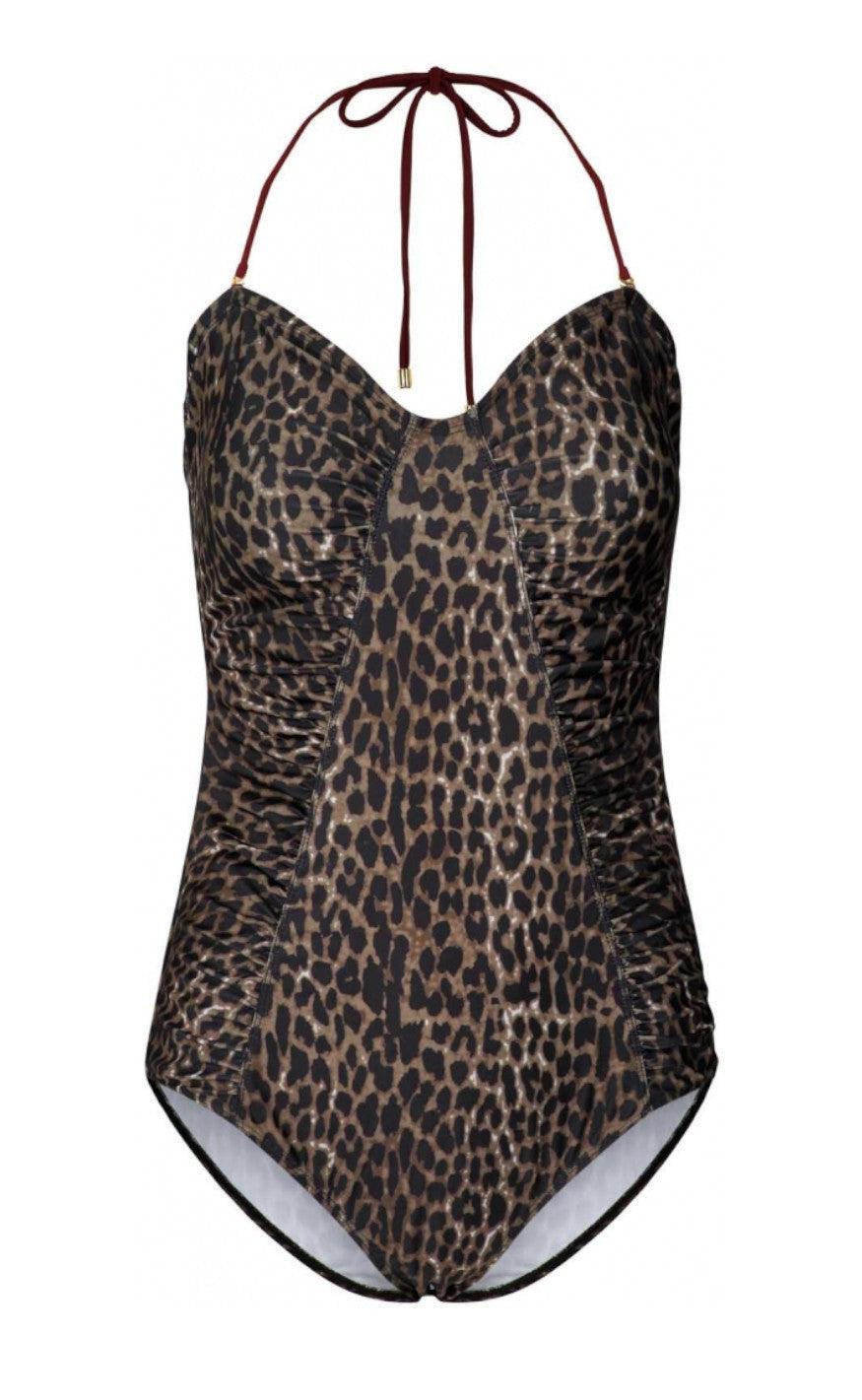 Lollys Laundry Badedragt - Brixie - Leopard Print