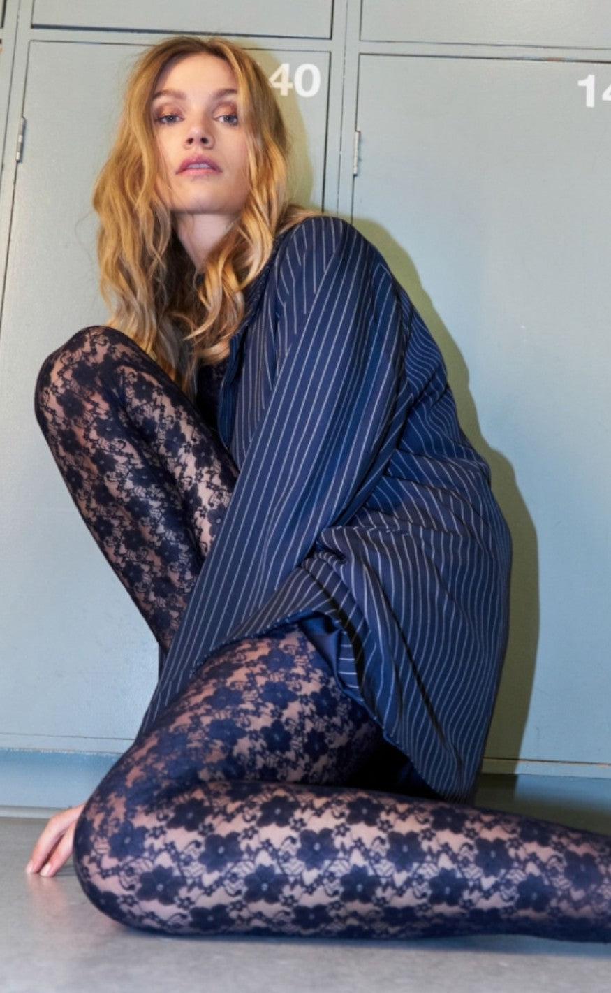 Lollys Laundry Blazer - Ally - Dark Blue