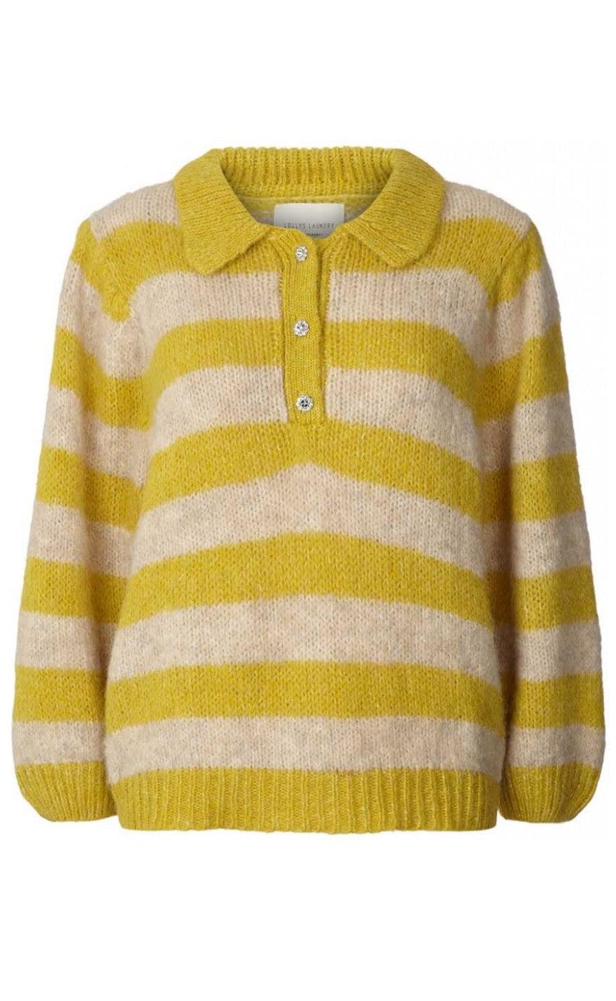 Lollys Laundry Bluse - Dylan Jumper - Yellow
